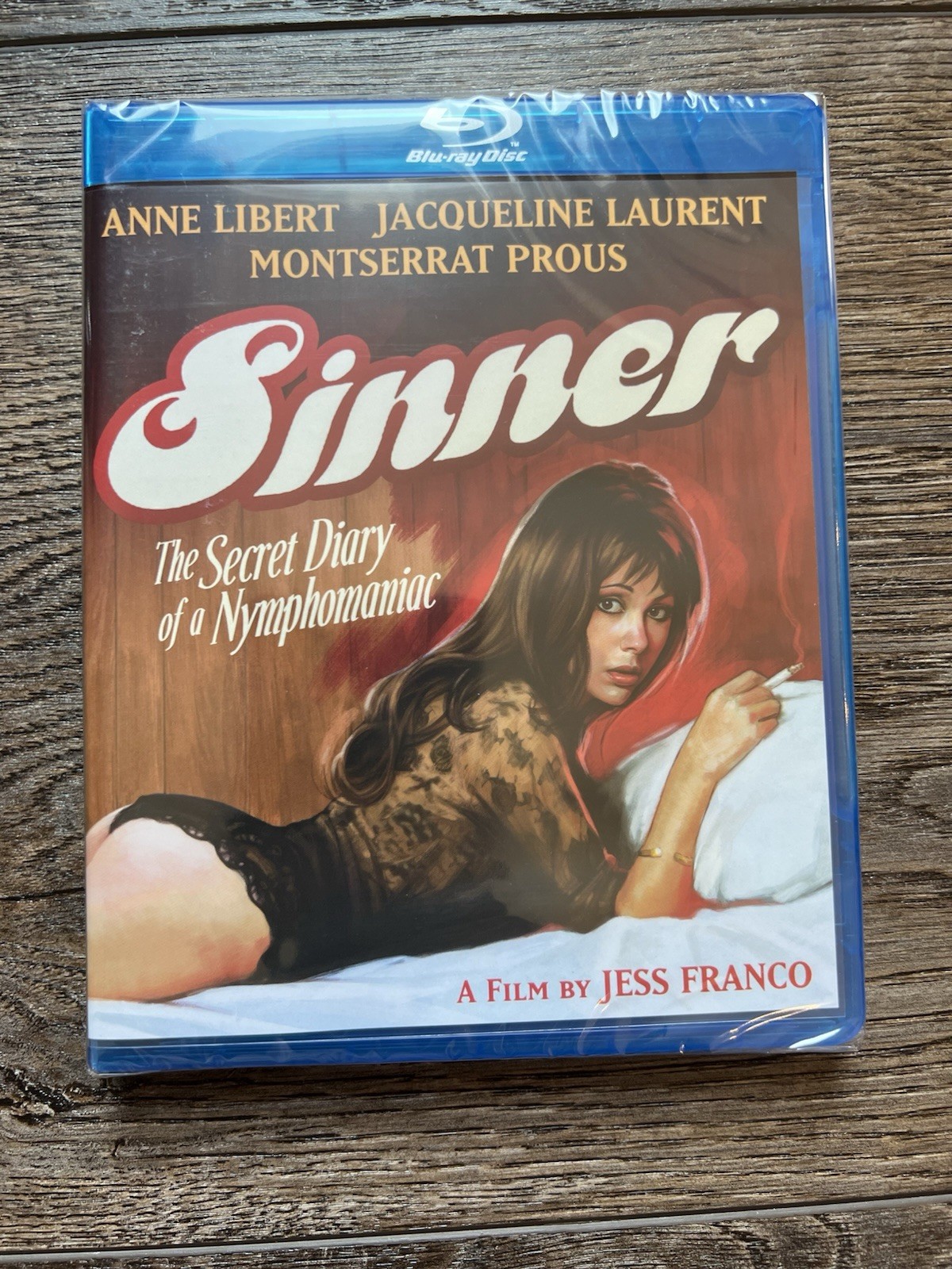 NEW – Sinner: The Secret Diary of a Nymphomaniac Blu-ray 1973 [Kino] Jess Franco
