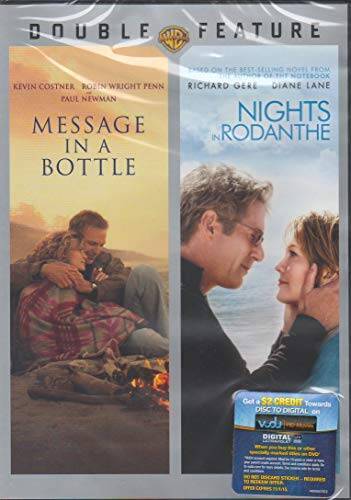 Double Feature: Message in a Bottle Nights in Rodanthe – DVD – GOOD