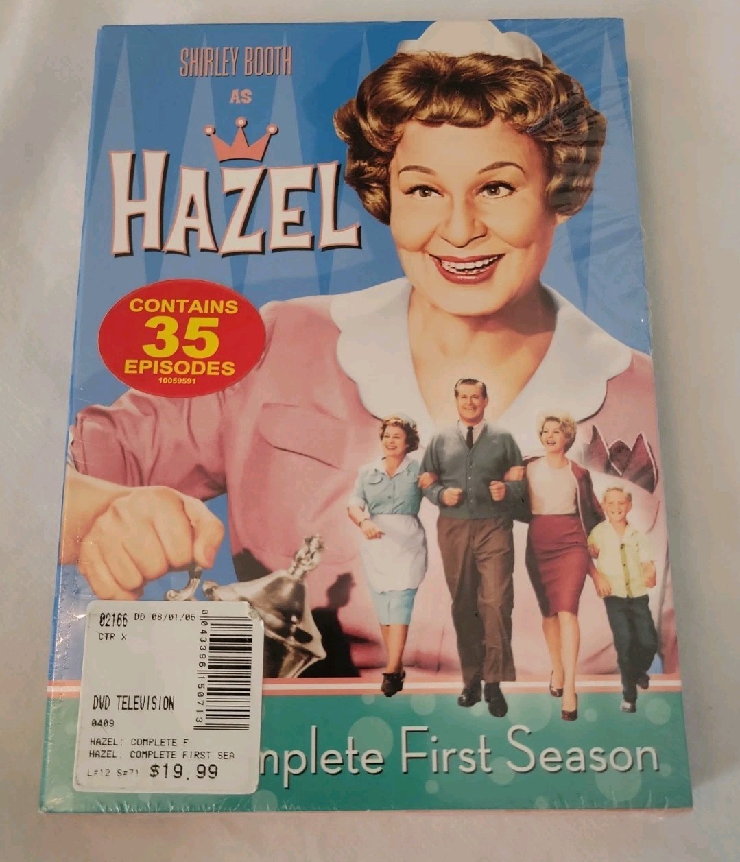Hazel: Complete First Season (DVD, 1961, 4-Disc Set) NEW, SEALED, Shirley Booth