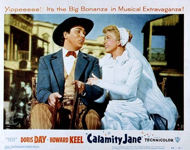 Calamity Jane Lobby Card Doris Day Howard Keel 1953 OLD MOVIE PHOTO