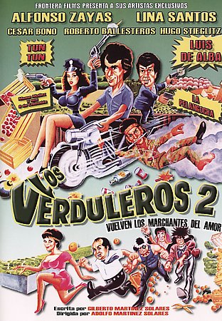 Los Verduleros 2 DVD Alfonso Zayas Luis De Alba Tun Tun New Sexy Comedia