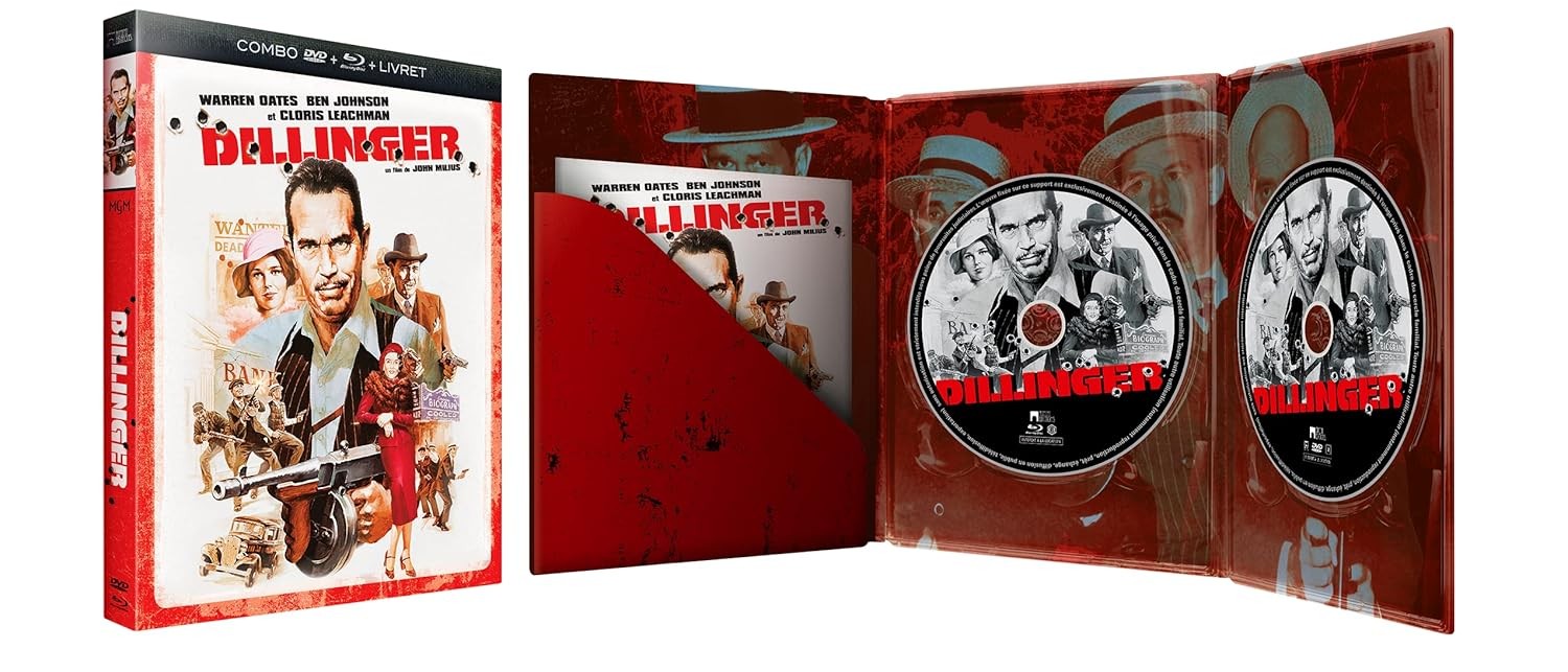 Dillinger (Blu-ray) Ben Johnson Cloris Leachman Harry Dean Stanton (UK IMPORT)