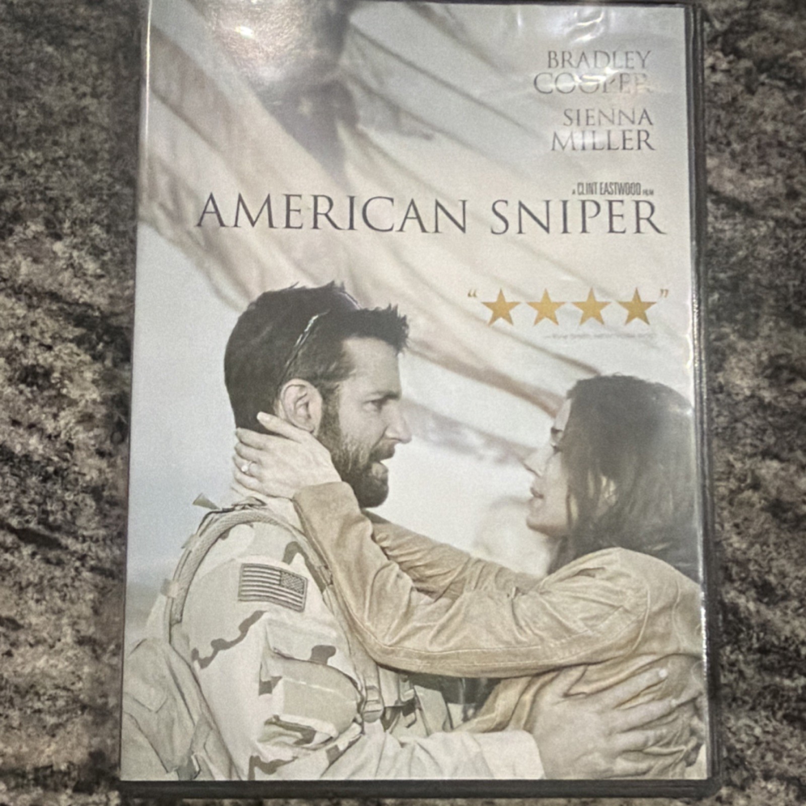 Warner Home Video American Sniper Widescreen DVD Bradley Cooper Action Subtitles