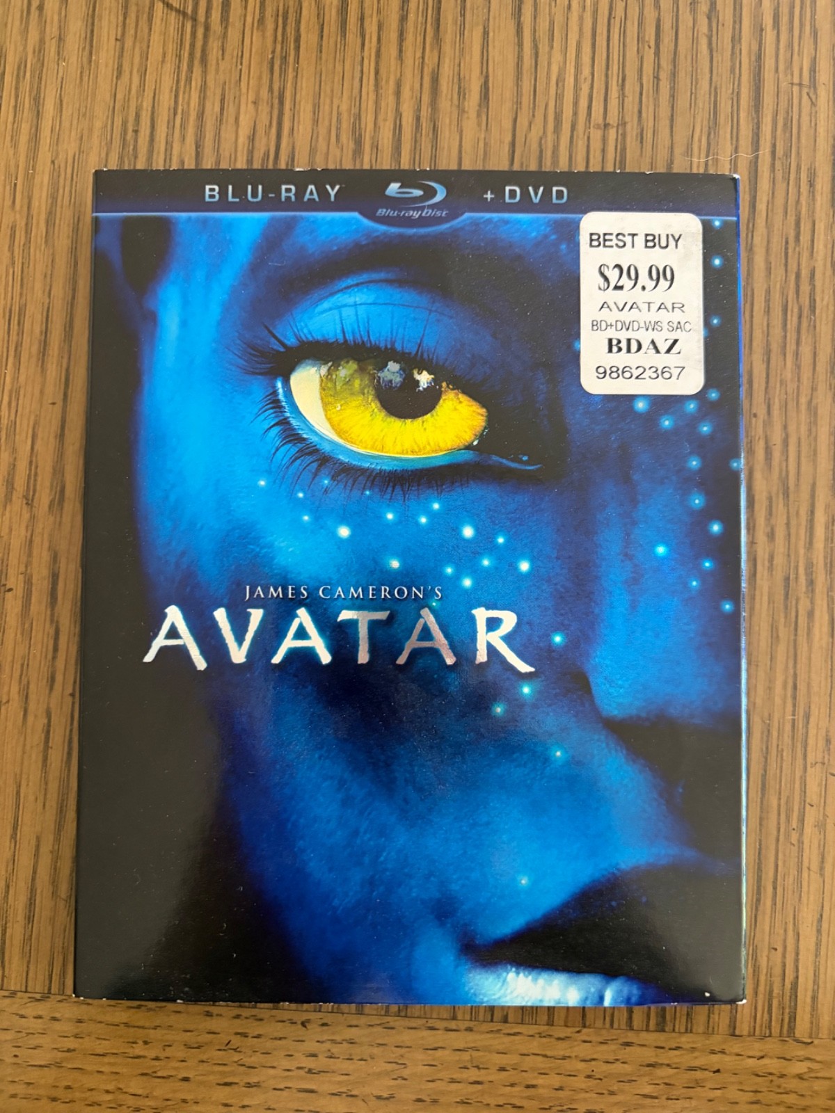 AVATAR (Blu-ray + DVD) w/slipcover