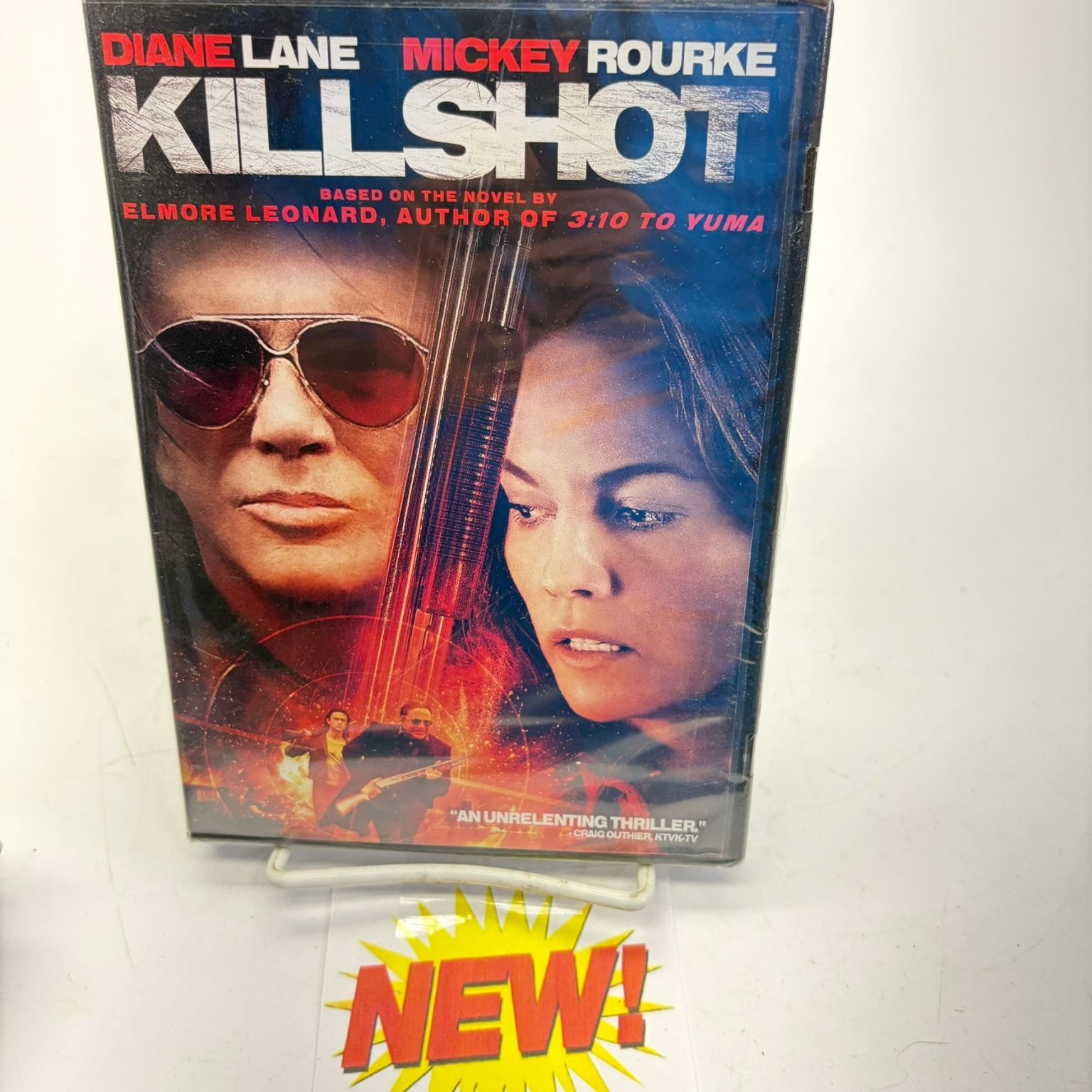 KILLSHOT DVD (2008) Mickey Rourke, Diane Lane, Joseph Gordon-Levitt Thriller