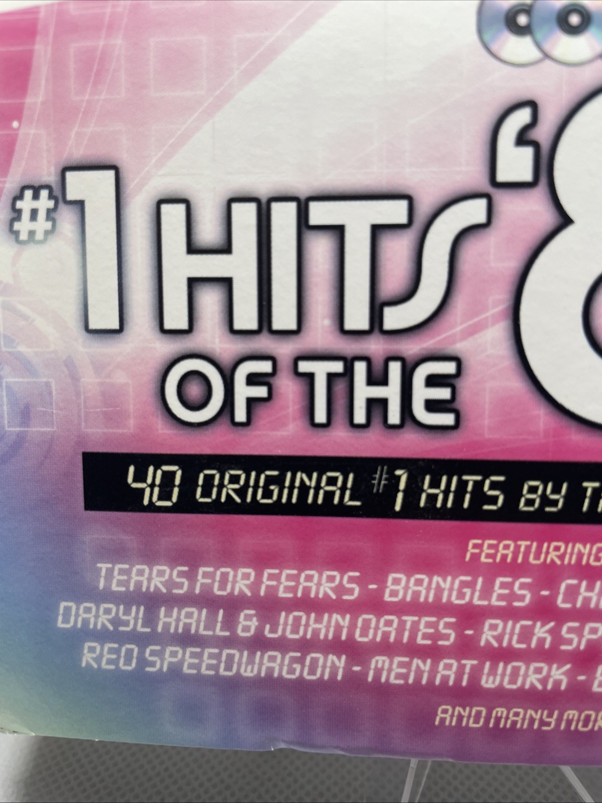 #1 Hits of the 80’s – 3 DISC Var Artists (40 SONGS!!) ORIG. ARTIST AND RECORDING