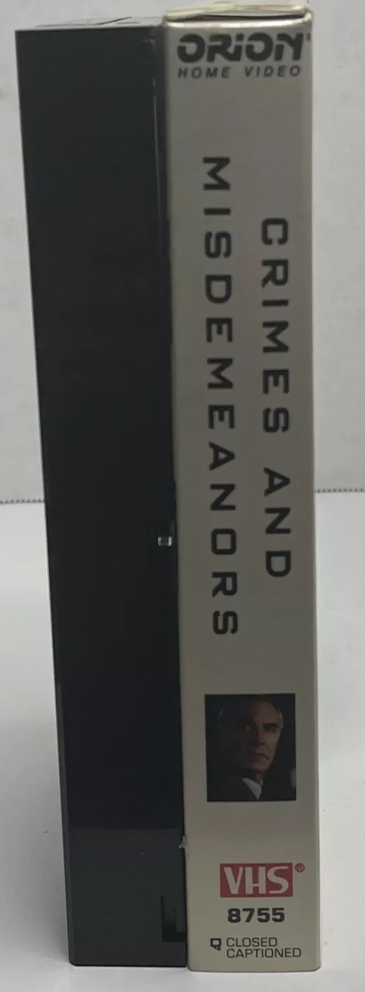 Crimes and Misdemeanors (VHS, 1992)