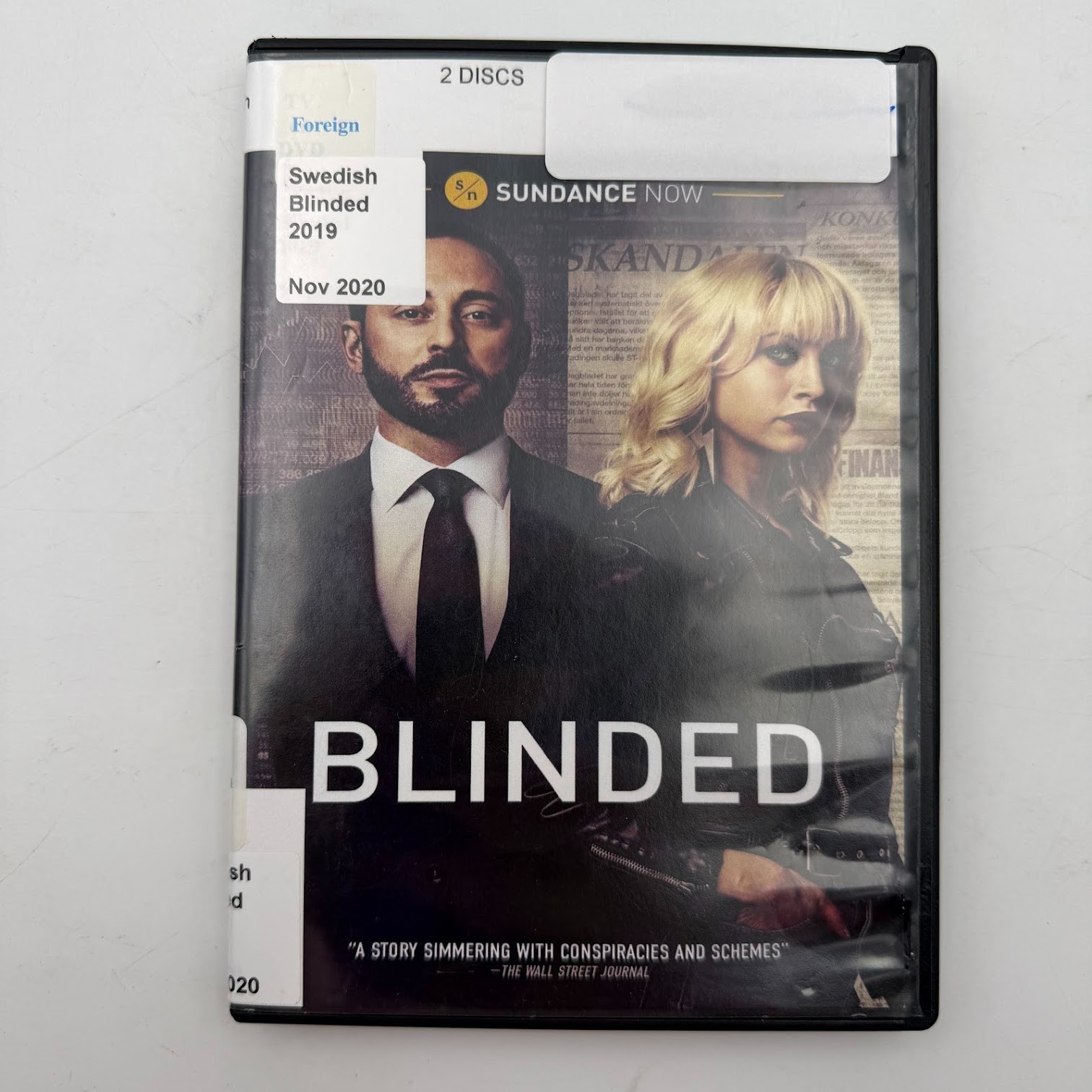 Blinded: Season 1 (DVD, 2019) Foreign TV Swedish With English Subtitles