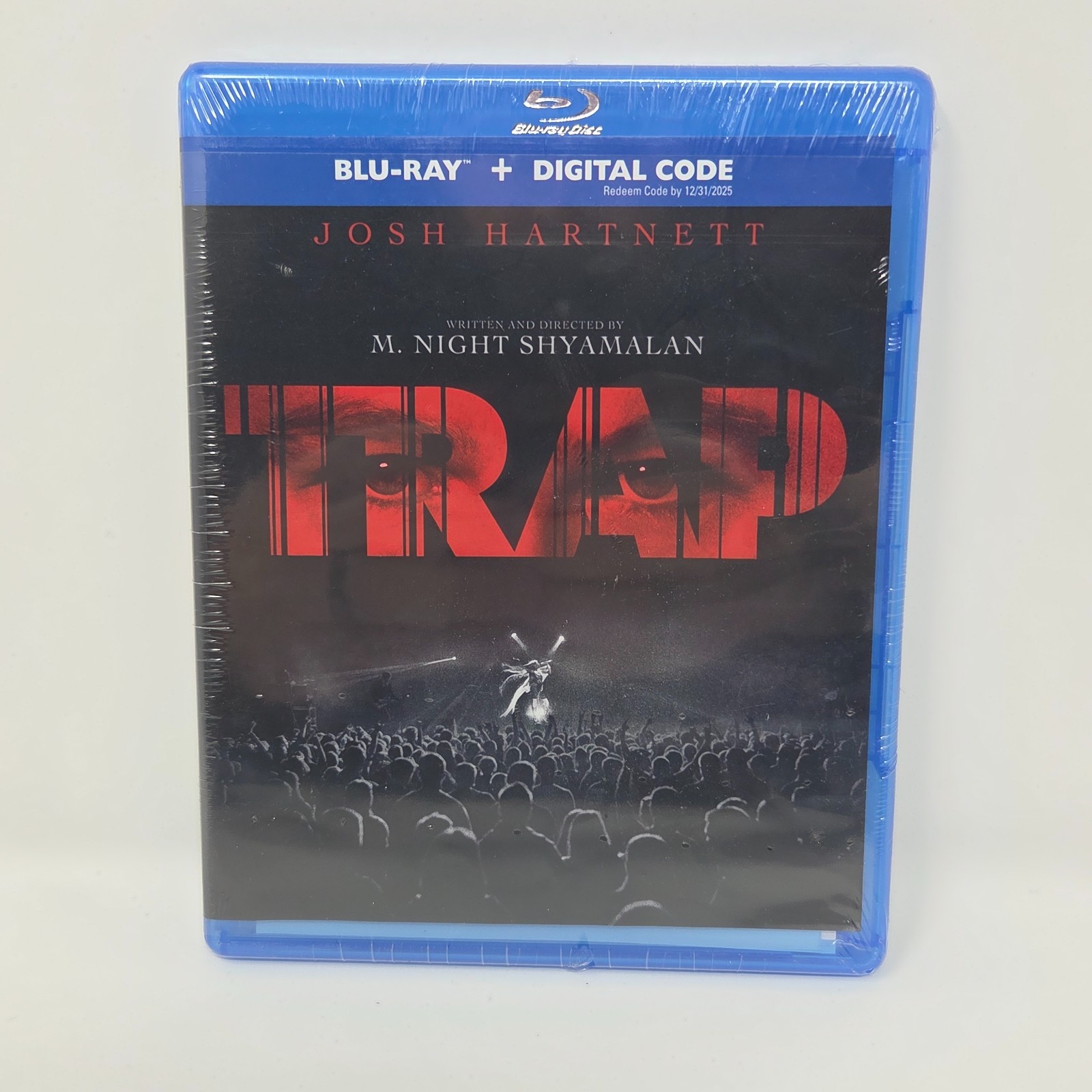 Trap 2024 Blu-ray + Digital Code M Night Shyamalan Josh Hartnett New Sealed