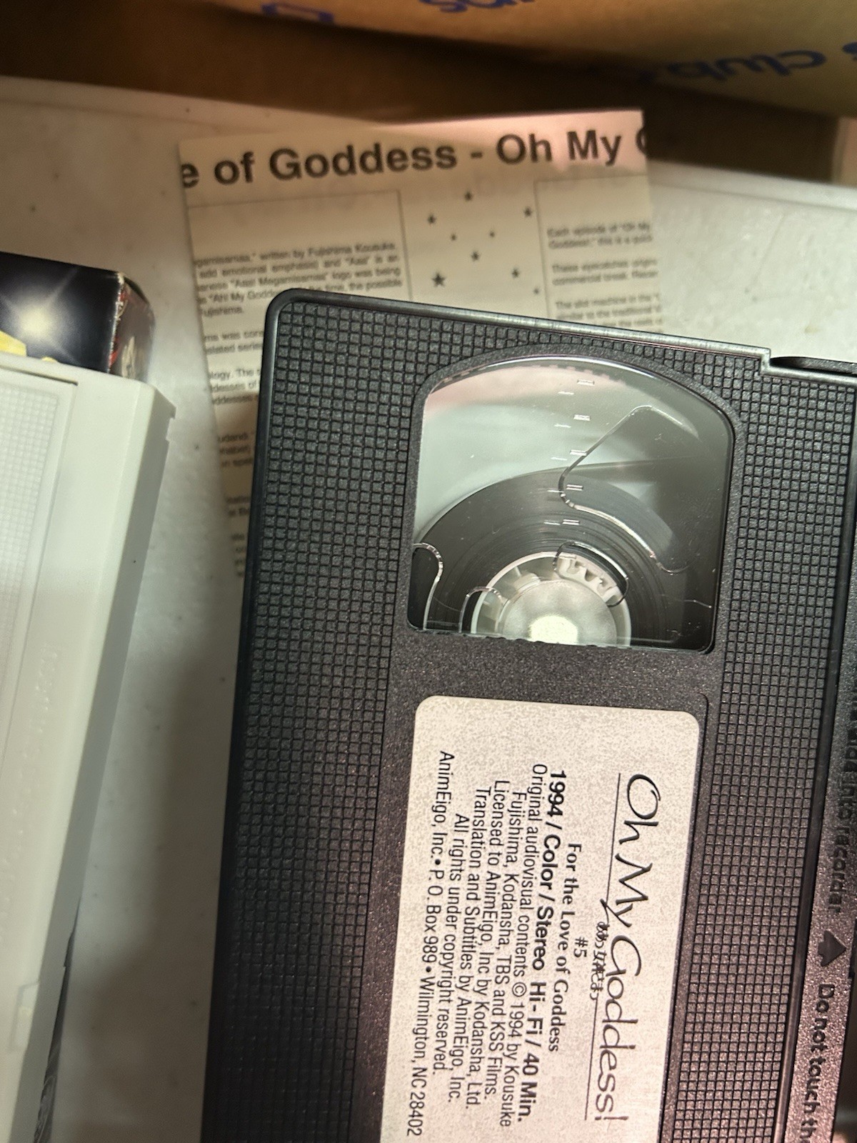 Lot of 14 Anime VHS Tapes Macross II Cinderella Rhapsody Variable Geo Gundam Etc