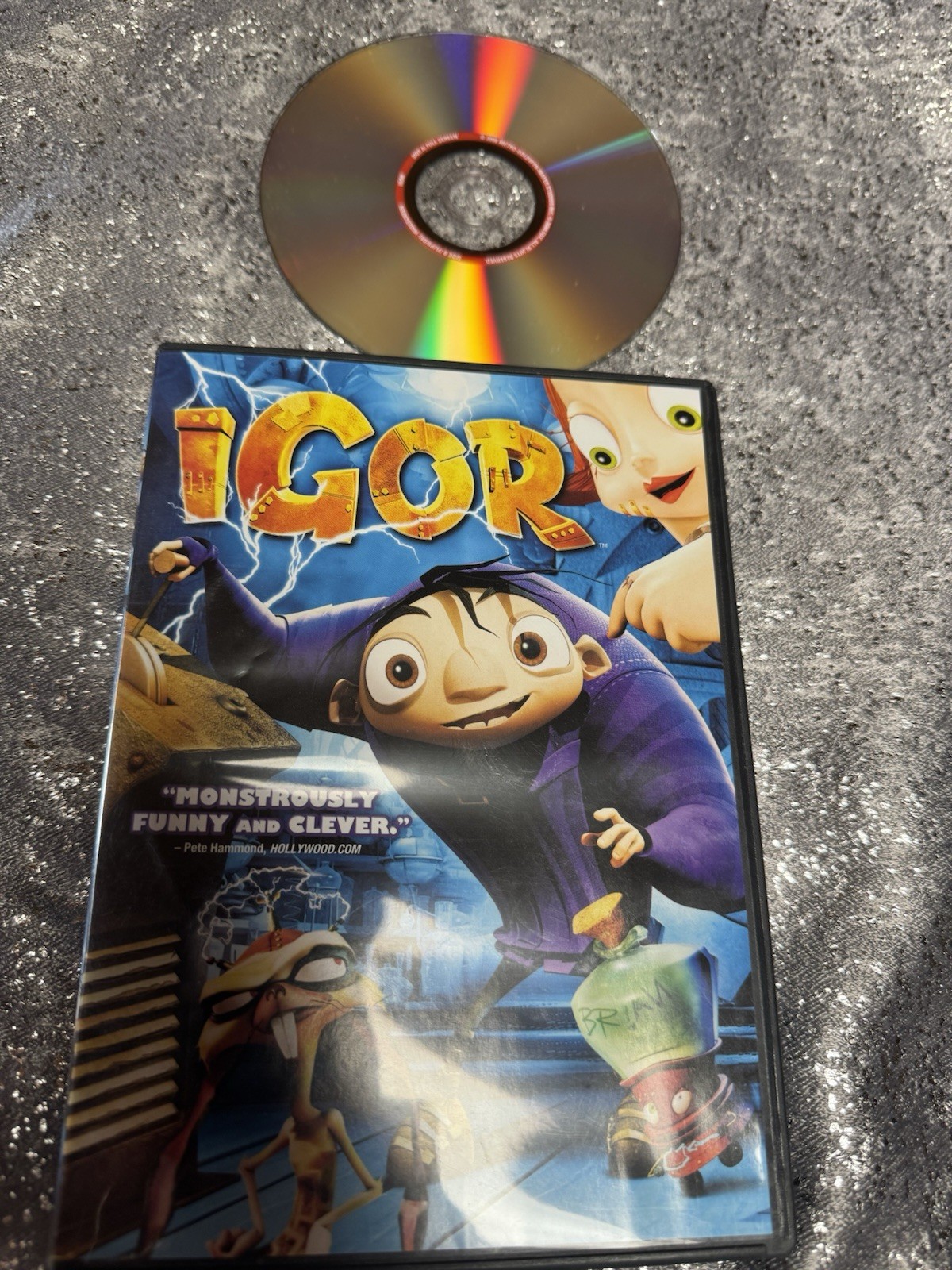 Metro-Goldwyn-Mayer Igor DVD Widescreen Comedy Animation Buscemi Cusack 2008