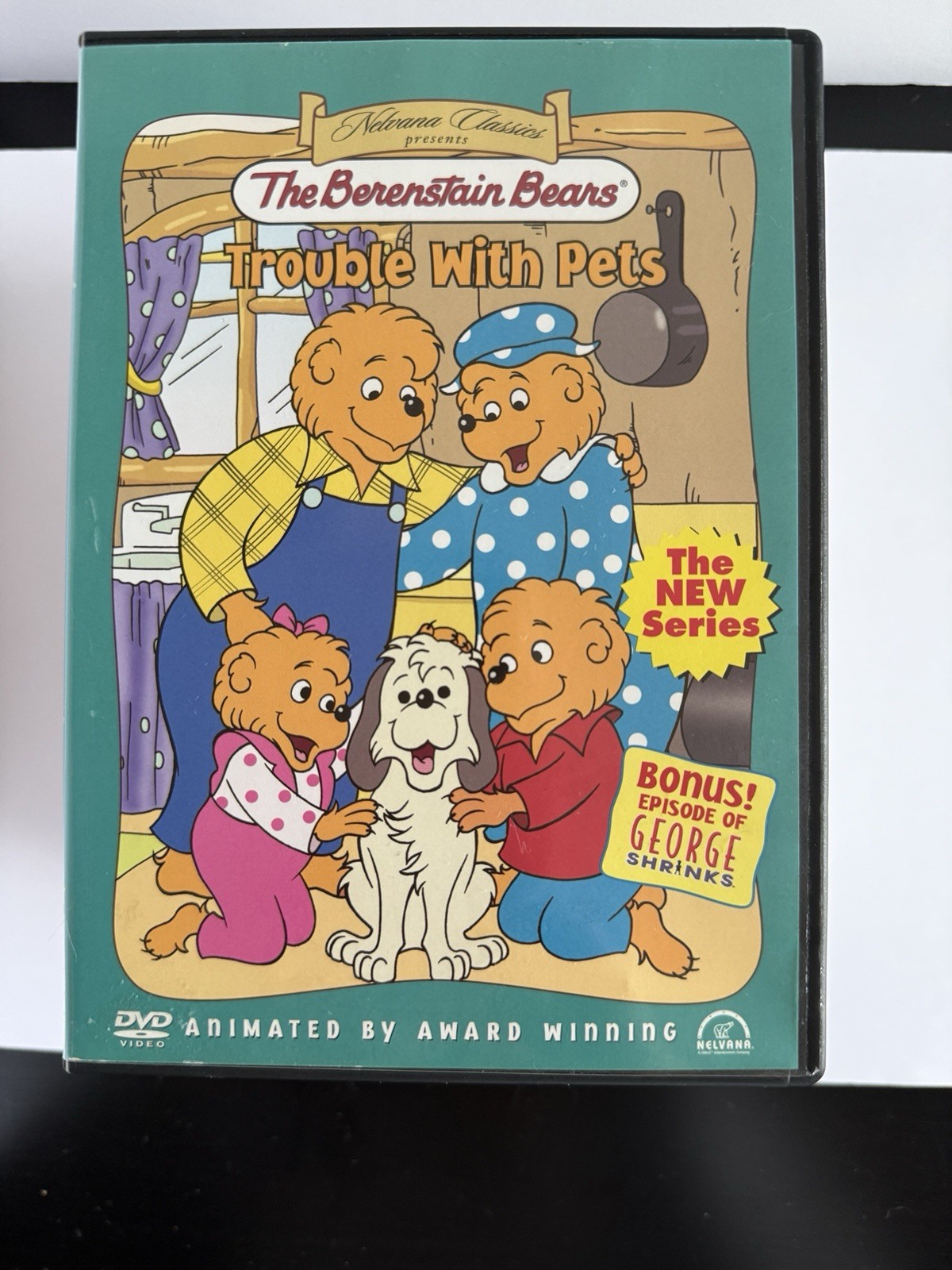Vintage Berenstain Bears DVD Lot 8 Kids Family Cartoons Educational Out Of Print