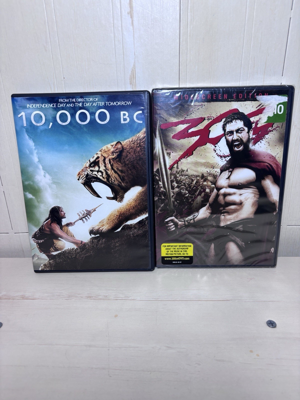 DVD Lot of 14 Action Movies, Troy, Kull, Patriot, 300, 10000 BC, Django,
