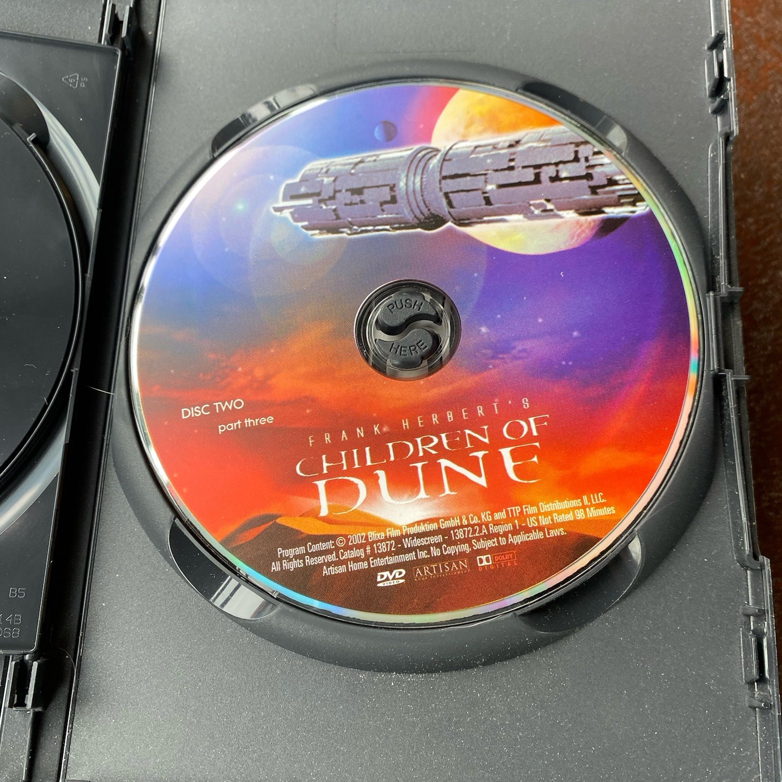 Frank Herbert’s Children of Dune DVD 2-Disc Mini Series Miniseries Set – Clean