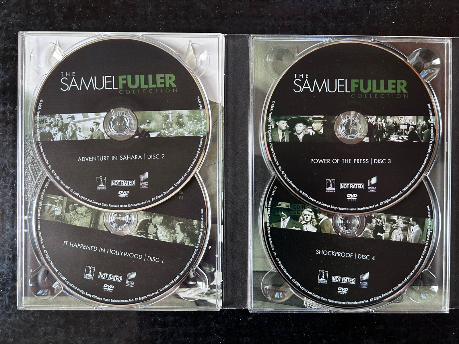 SAMUEL FULLER FILM COLLECTION 7 CDs/7 Films Remastered Like New! Great Price!