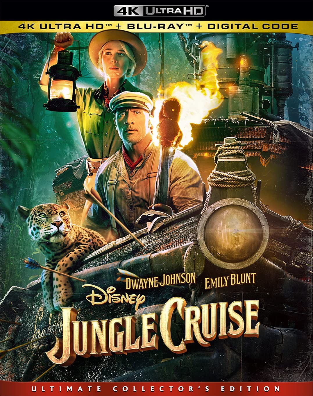 Jungle Cruise (Feature) (4K UHD Blu-ray)