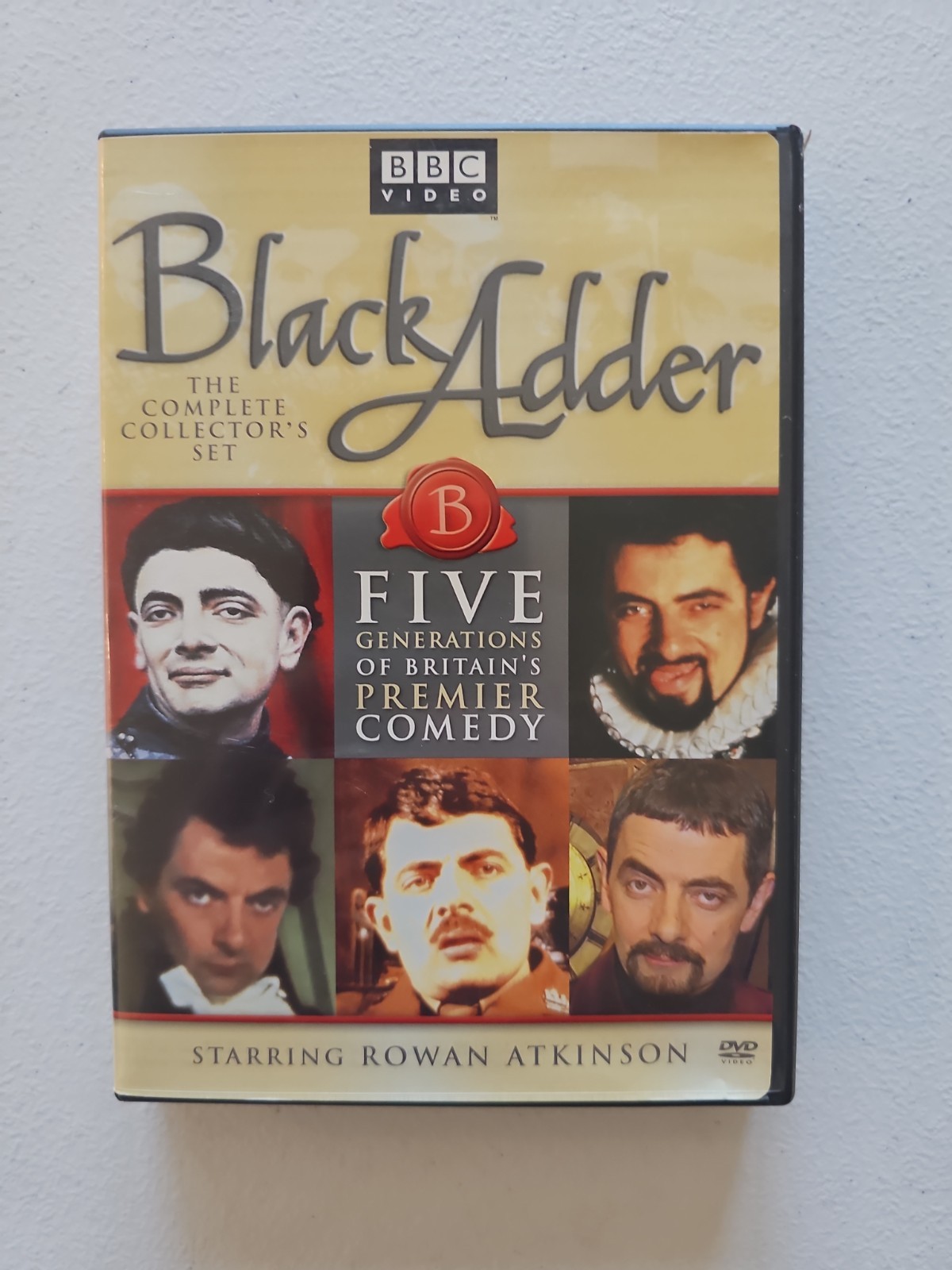 Black Adder DVD Complete Collector’s Set of 5 – BBC Video – Rowan Atkinson