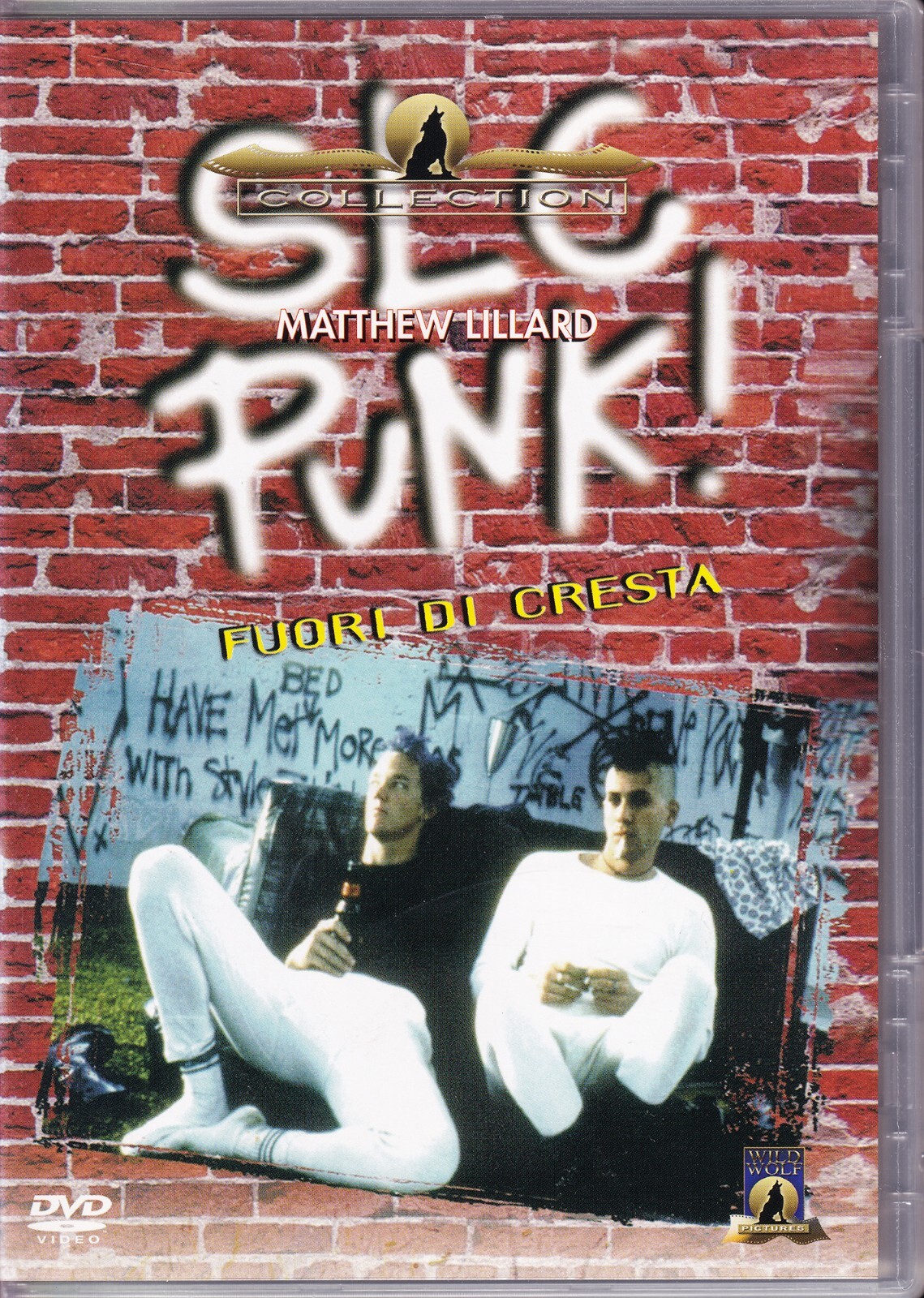 SLC PUNK! Fuori di cresta Dvd SLIM Case ::: COME NUOVO ::: 1^ Ed. WILD WOLF