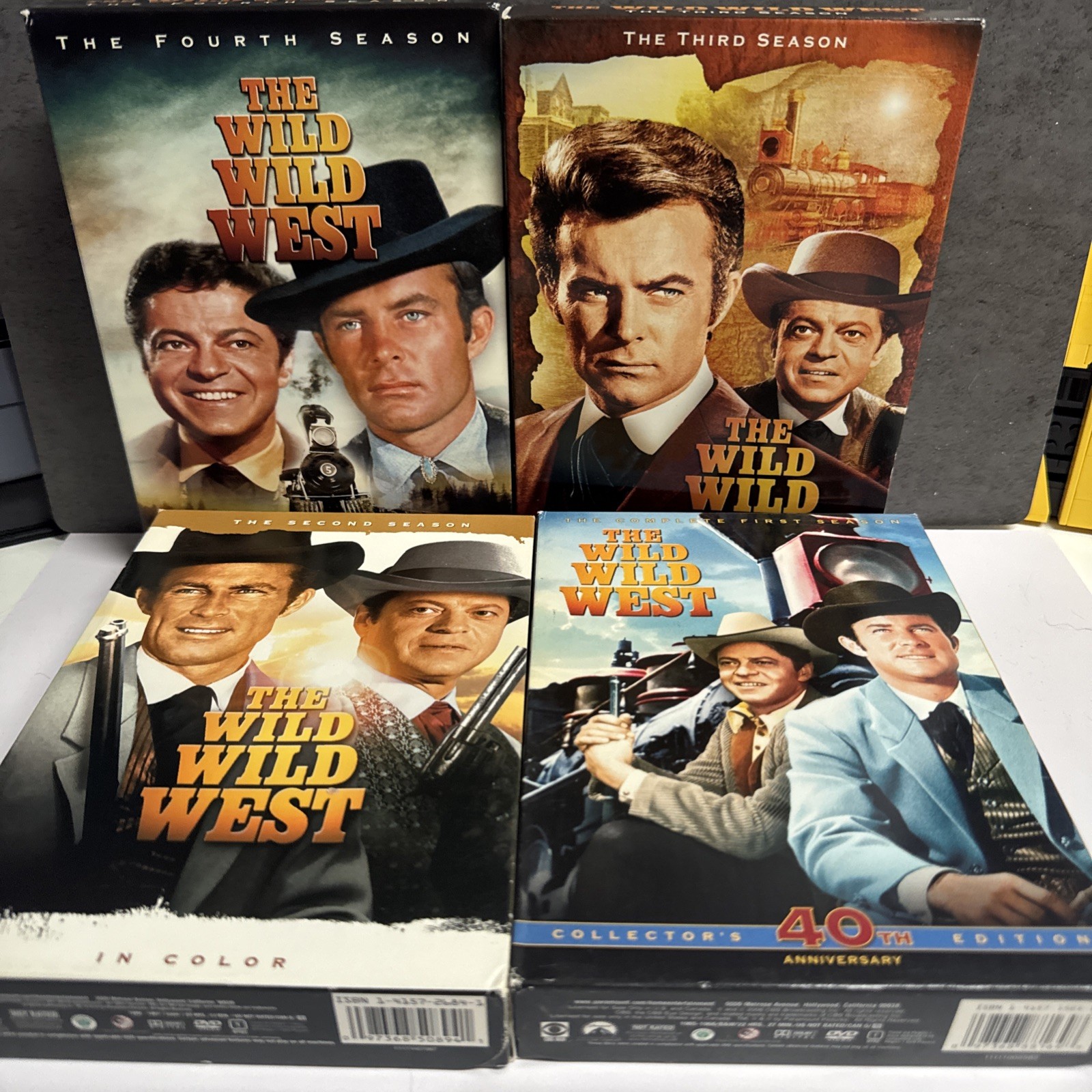 The Wild Wild West Original TV Series DVD Collection – All 4 Seasons