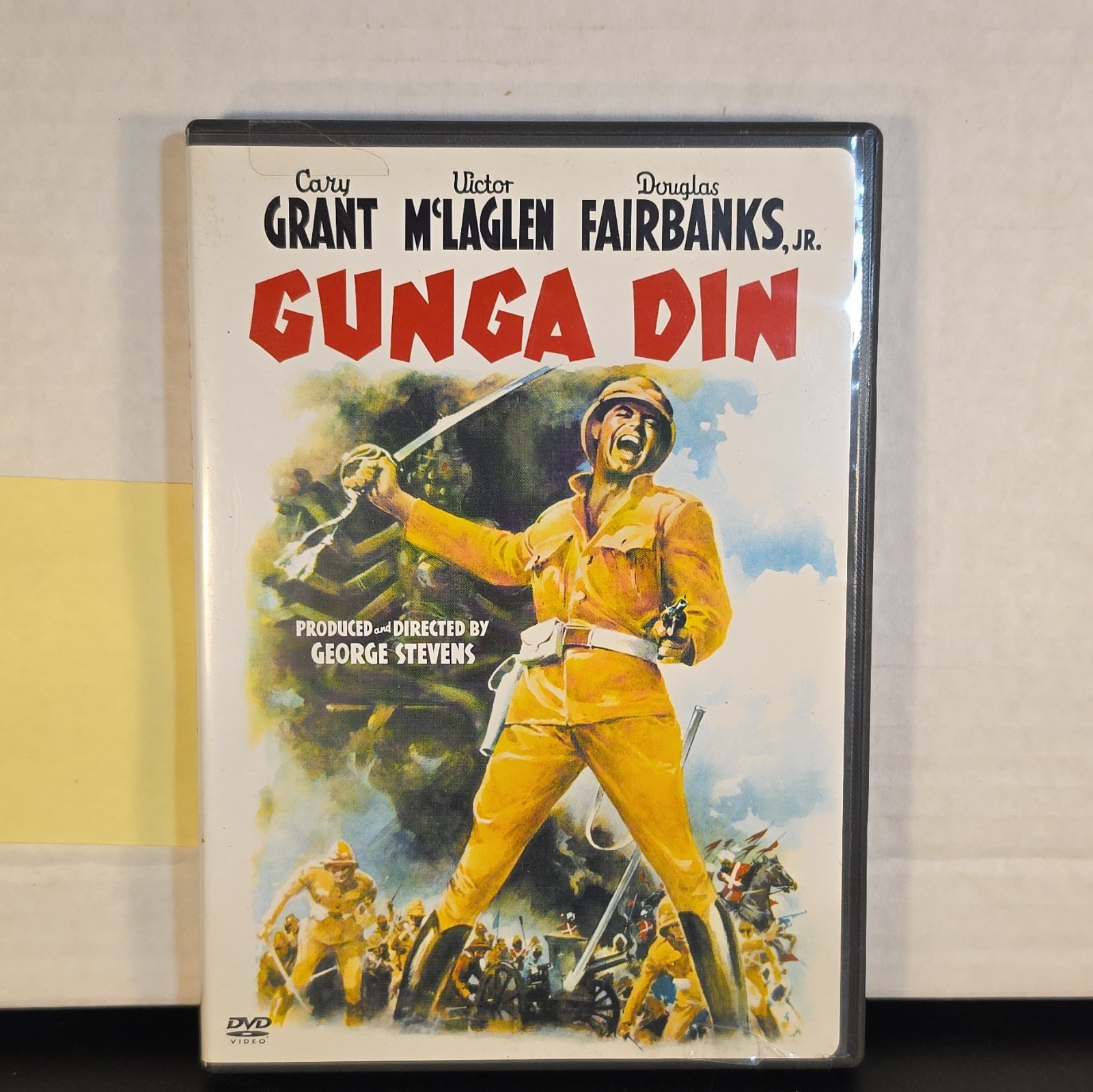 Gunga Din DVD (1939) Cary Grant, Victor McLaglen, George Stevens Classic