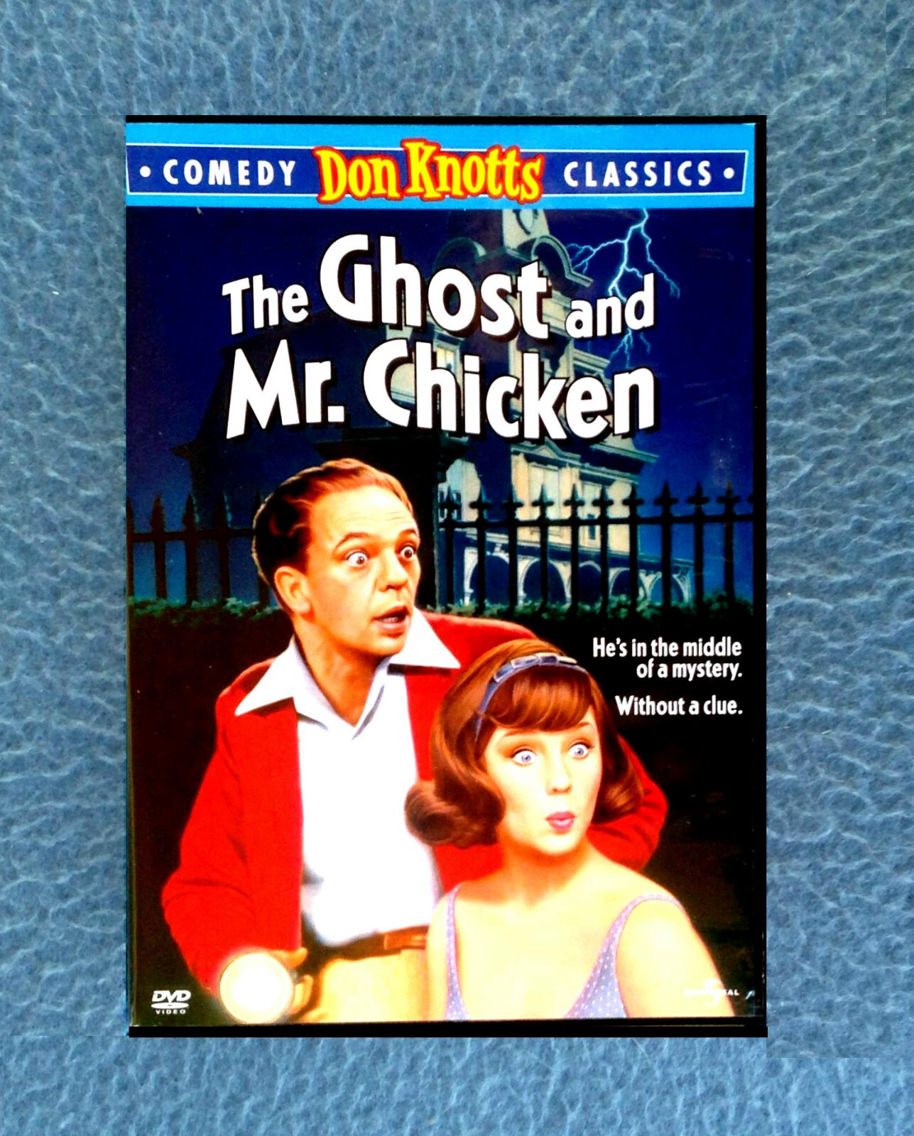 DVD THE GHOST AND MR. CHICKEN STARS DON KNOTTS CLASSIC COMEDY INCLUDES TRAILER