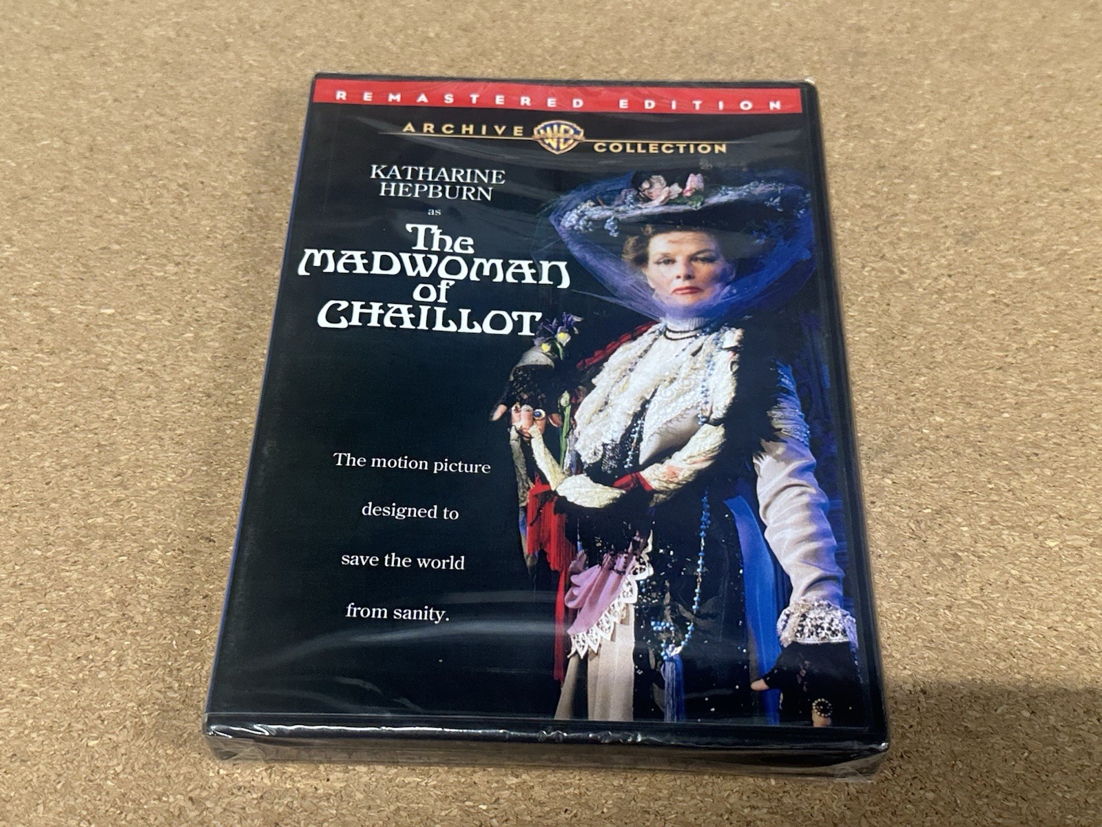 NEW & SEALED The Madwoman of Chaillot DVD Katherine Hepburn WB Archive Coll