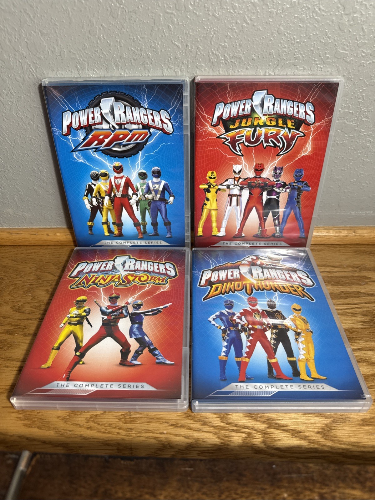 Lot Of 11 Power Rangers Seasons/Series (DVD) LNC family action fun karate