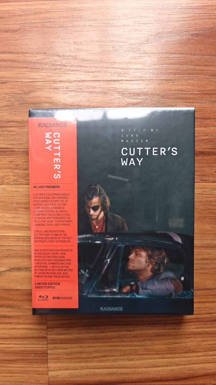 Cutter’s Way Radiance LE (4K/Blu-ray 2026) BRAND NEW-Ships in Box Jeff Bridges