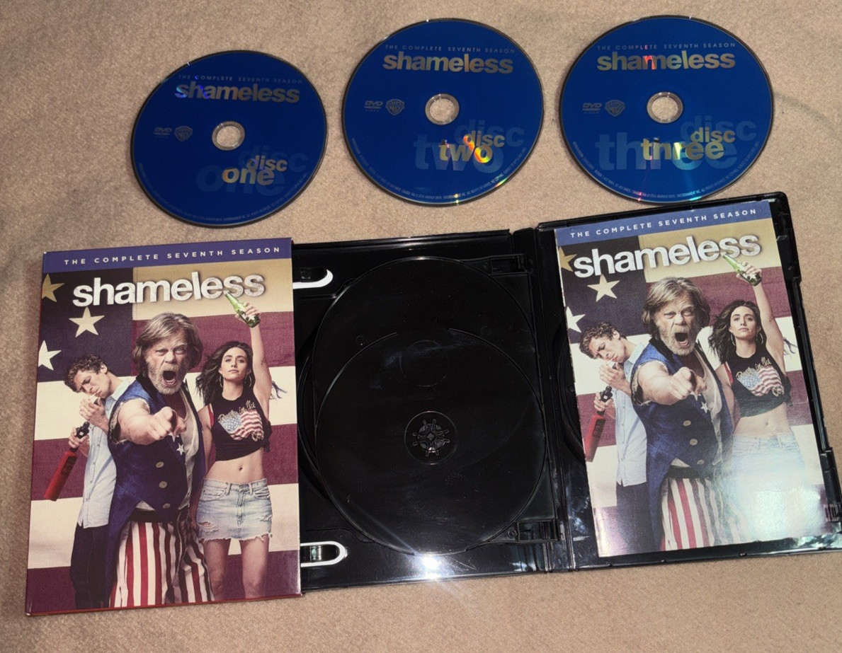 LOT OF 5 DVD Titles, 17-Discs-MULAN, NEMO, STAR TREK, SHAMELESS, ROBINSONS, GOOD