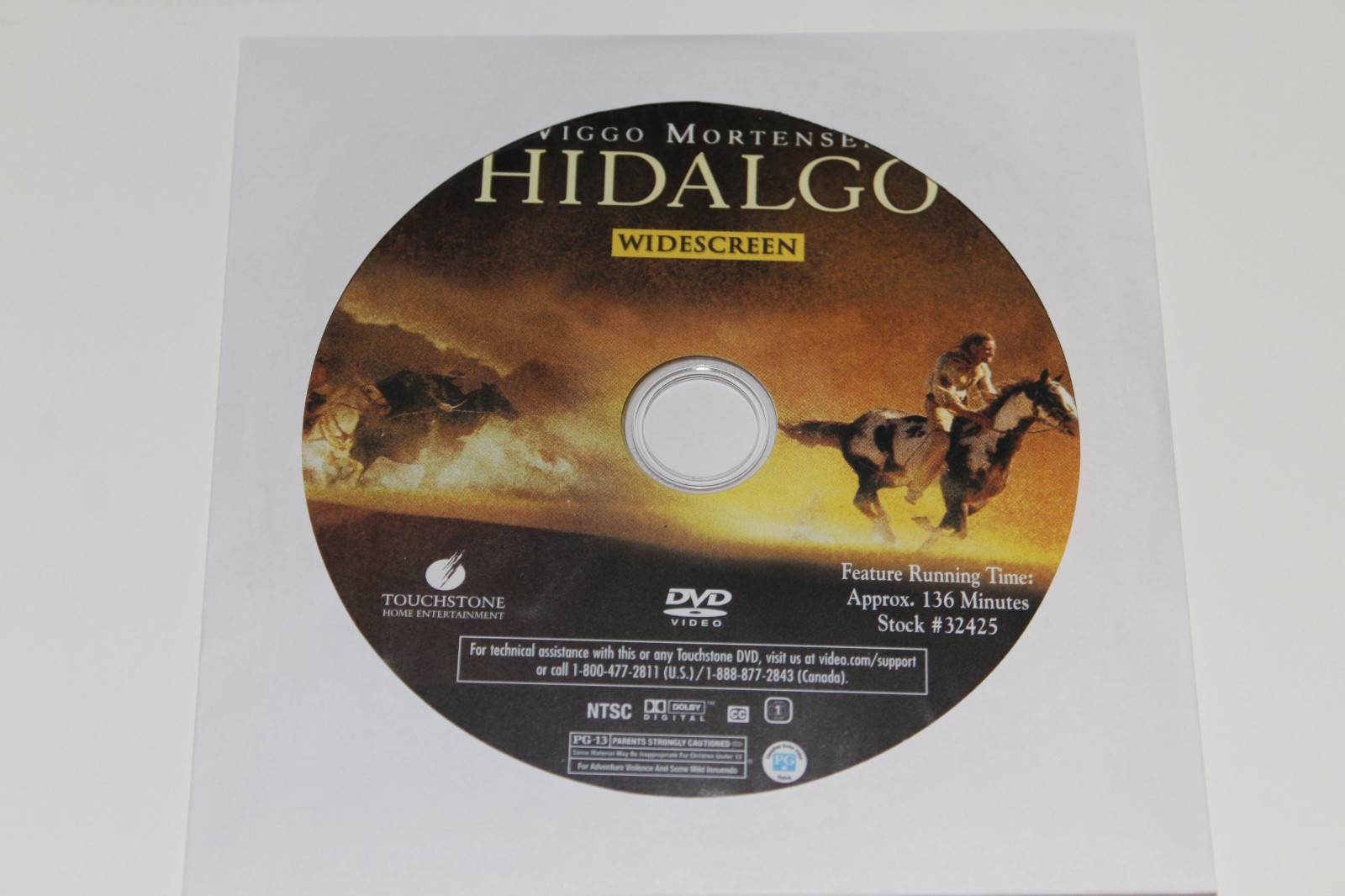 Hidalgo DVD Viggo Mortensen Widescreen Edition Touchstone Home Entertainment