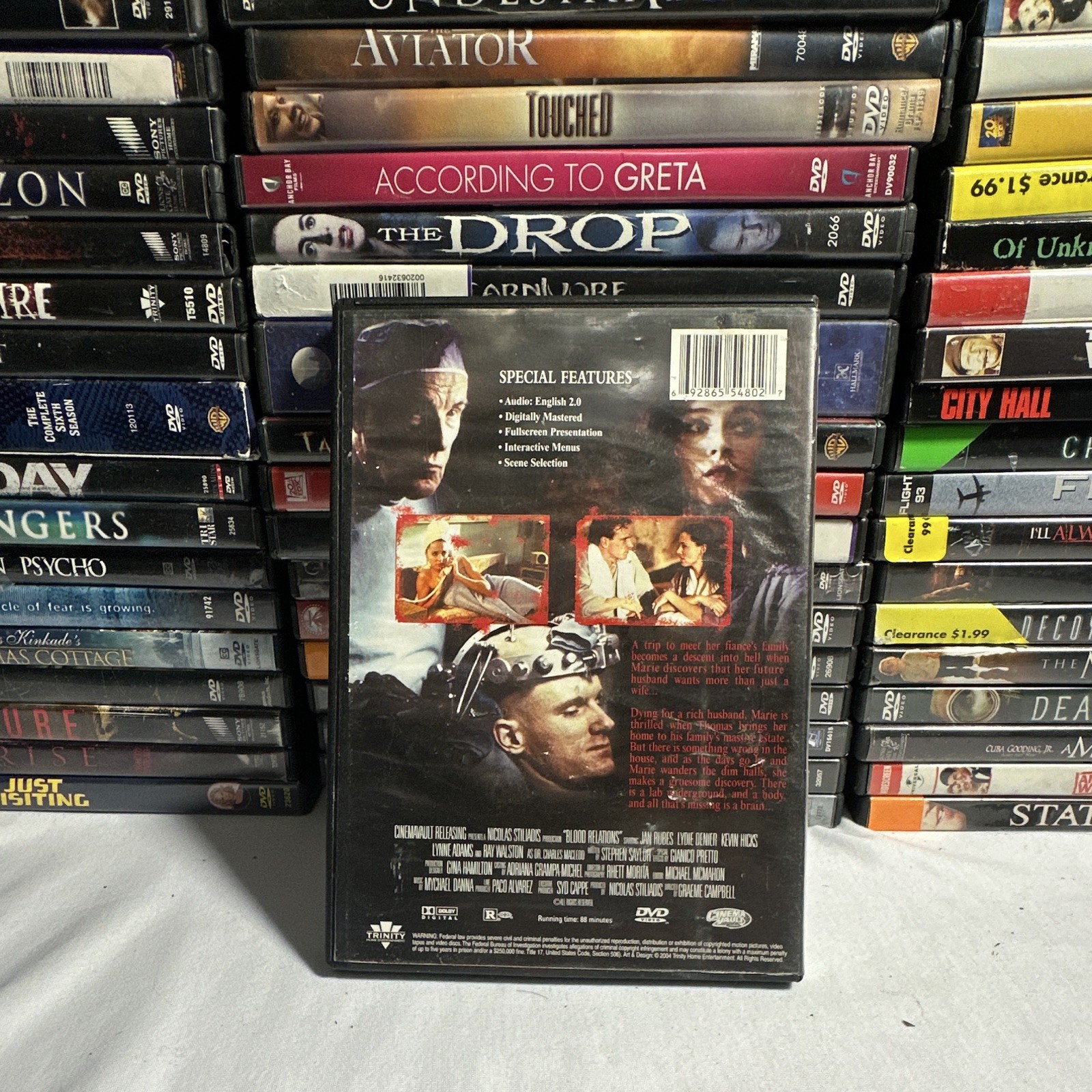 Trinity Home Entertainment Blood Relations DVD R Drama/Thriller 86 min Cibrian