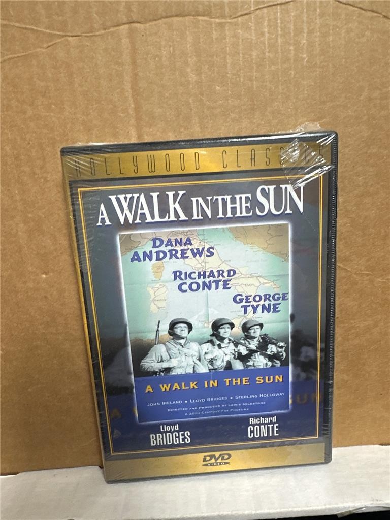 A Walk in the Sun (DVD, 1998) Richard Conte, George Tyne NEW Sealed