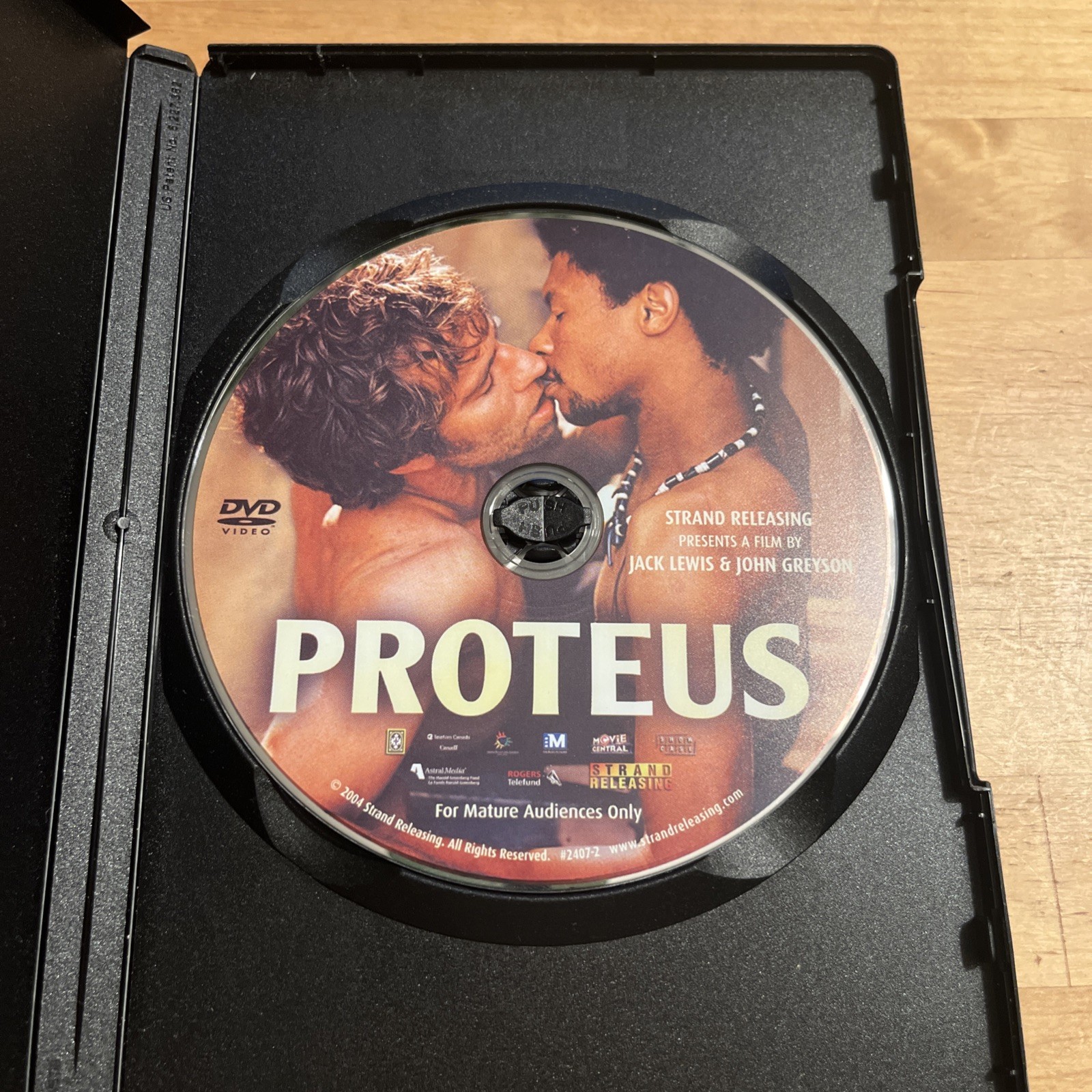 Proteus DVD Rare OOP Gay Male Interest Erotic Film LGBTQ Lovers Global Cinema