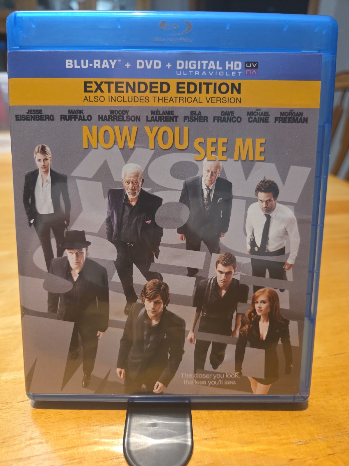 Now You See Me (Blu-ray & DVD, 2013), Eisenberg, Ruffalo, Harrelson, Laurent