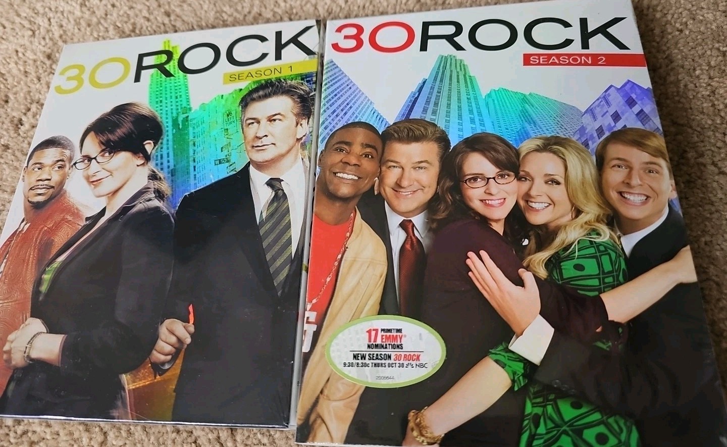 30 Rock: Season 1 and 2 (DVD) TV Series Season Box Sets New Sealed