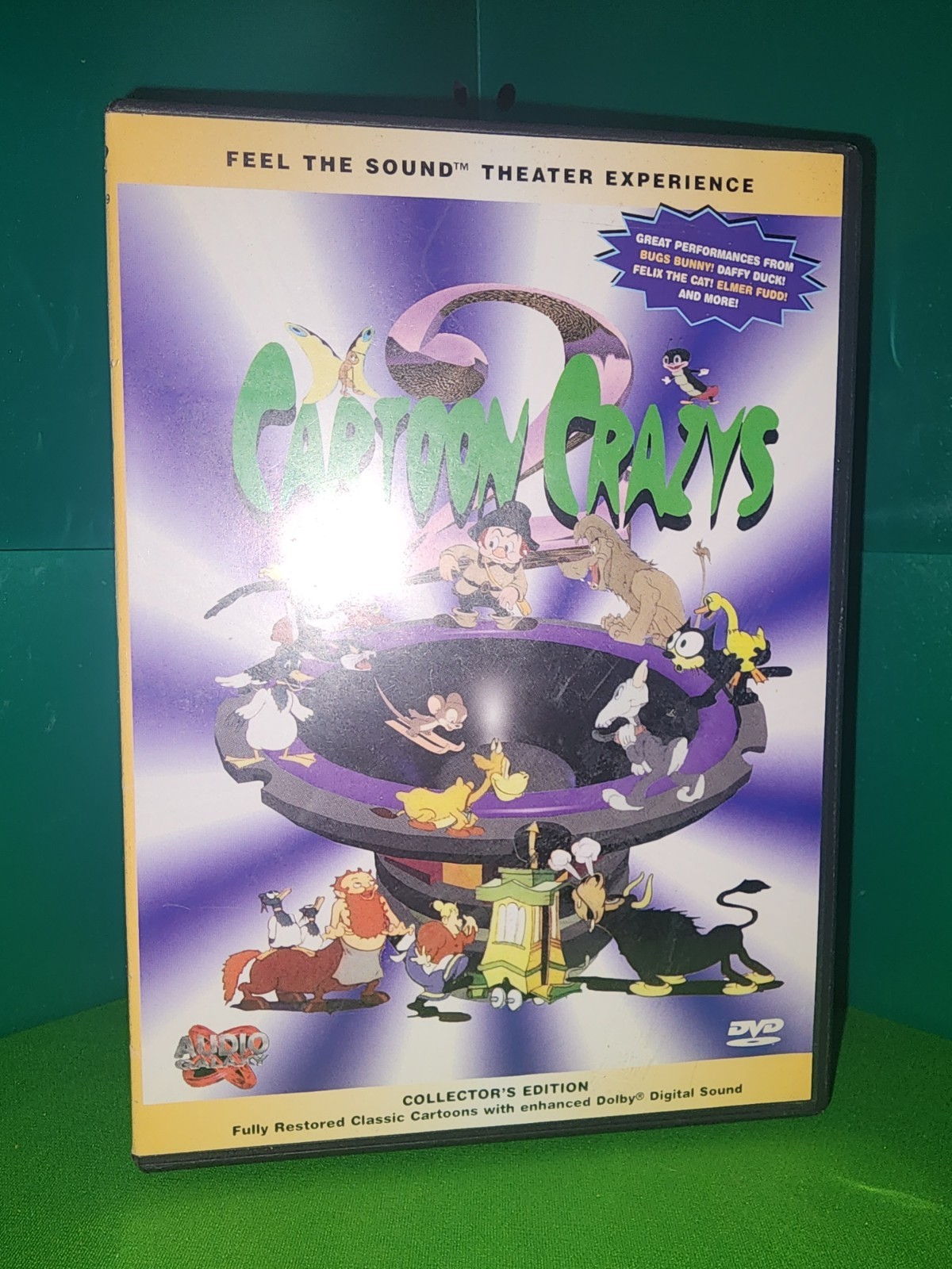 CIB – Cartoon Crazys 2 (DVD, 1998, WinStar) Bugs Bunny Daffy Duck Felix The Cat