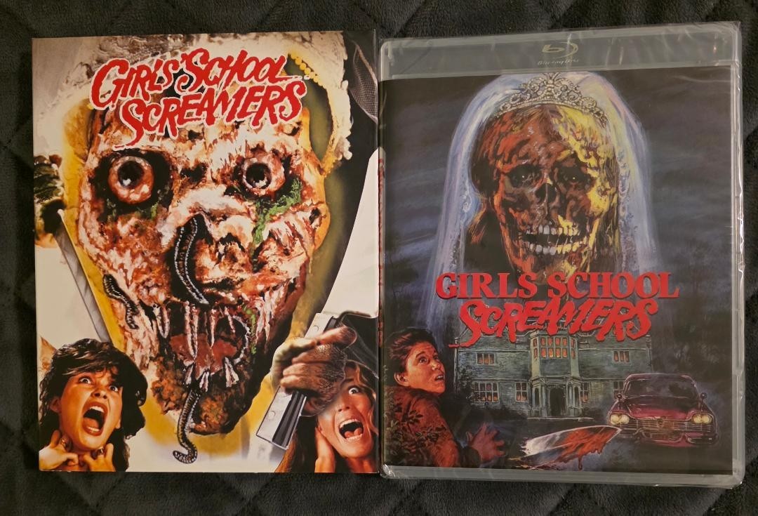 Girls School Screamers (Vinegar Syndrome Blu-ray with Slipcover) NEW