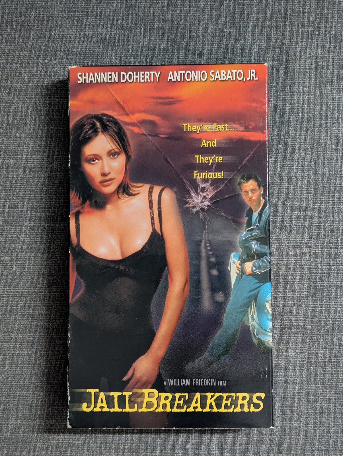 Jailbreakers VHS Shannen Doherty Antonio Sabato Jr William Friedkin Dimension