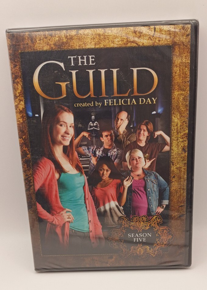 The Guild Season Five DVD (Created By Felicia Day), New/Sealed! VERY RARE!