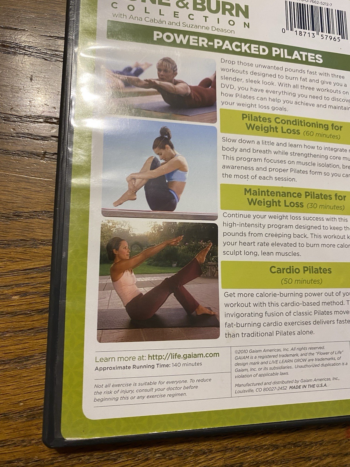 Pilates Tone and Burn Collection (DVD) Weight Loss Cardio Conditioning Fitness