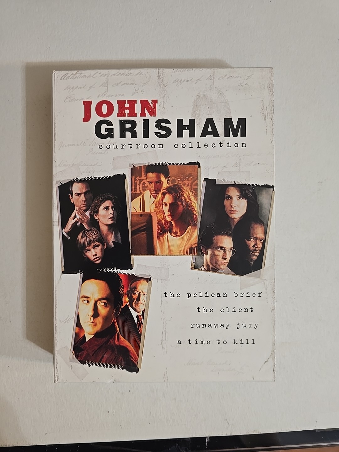 John Grisham Courtroom Collection (DVD) Pelican Brief, Client, Runaway Jury, etc