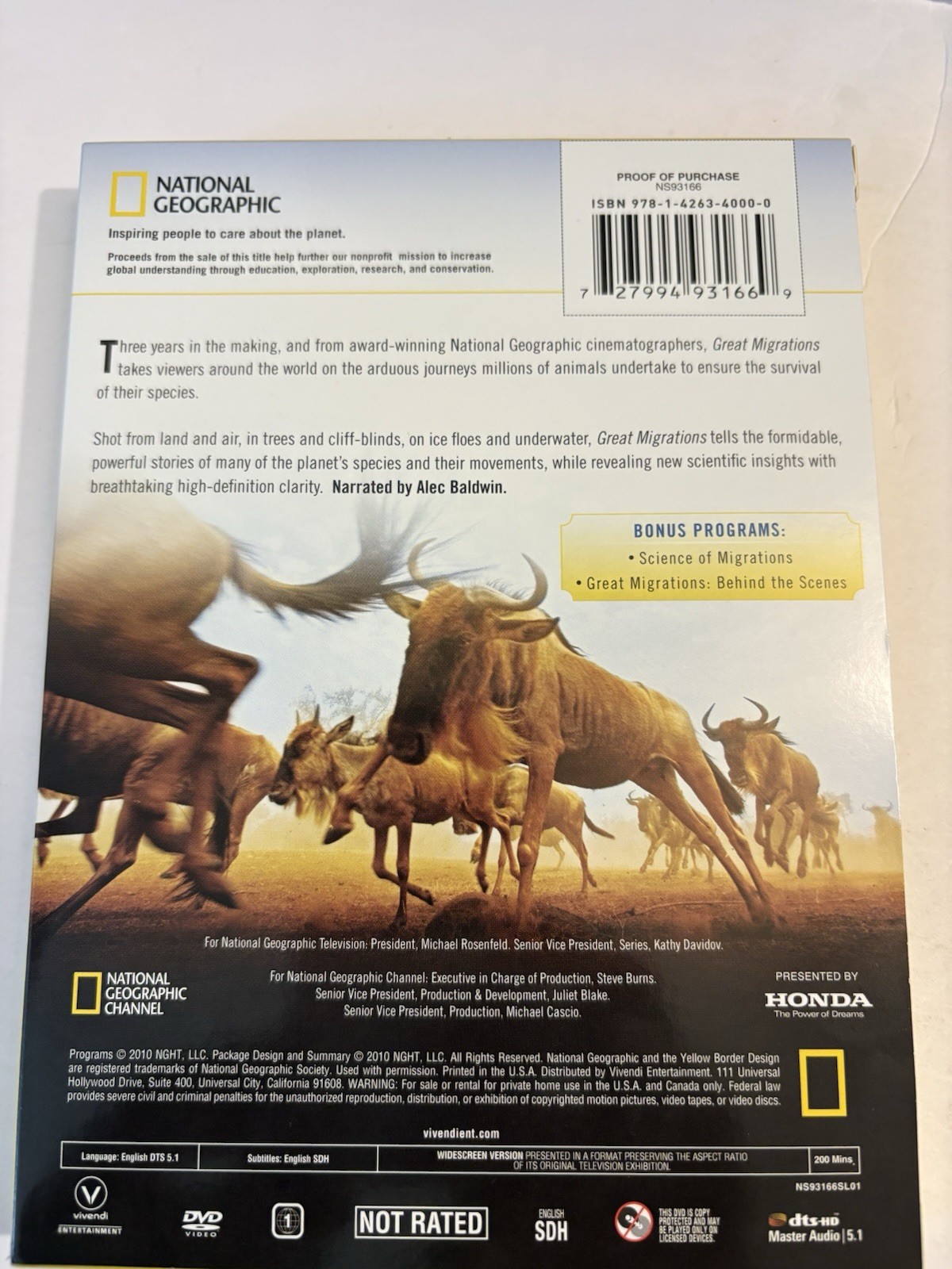 NATIONAL GEOGRAPHIC BEST OF NATURE COLLECTION DVD BOX SET 2014 UNTAMED PREDATORS