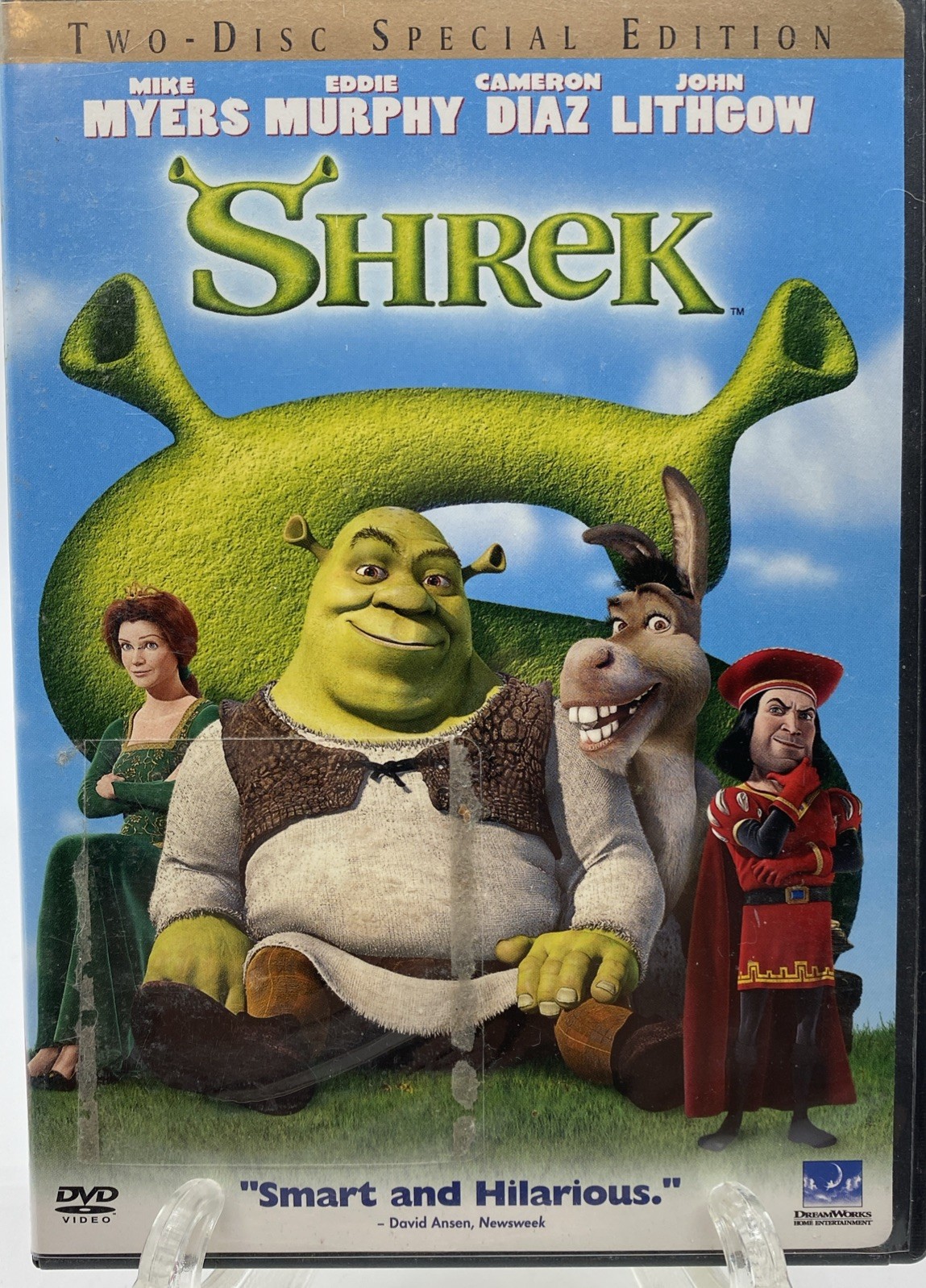 Shrek (DVD, 2001, 2-Disc Set, Special Edition) 11 Hours Of Bonus Features