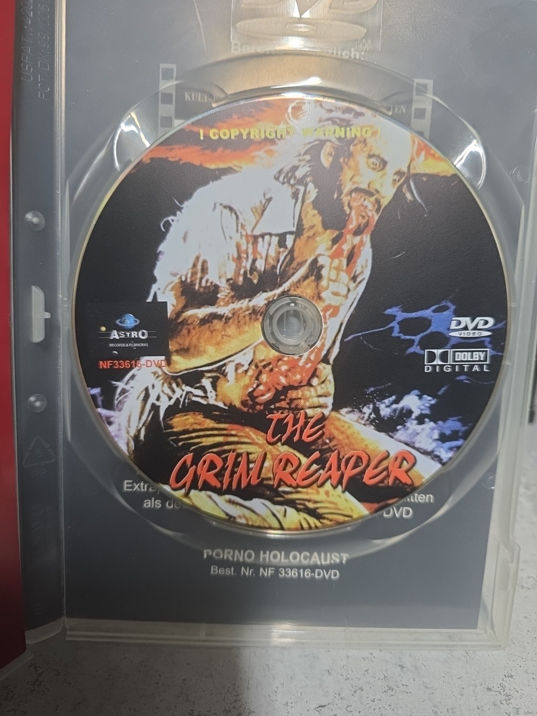 ANTHROPOPHAGUS 1980 SPECIAL EDITION ASTRO DVD BOOKLET 60MINS EXTRAS IMPORT OOP