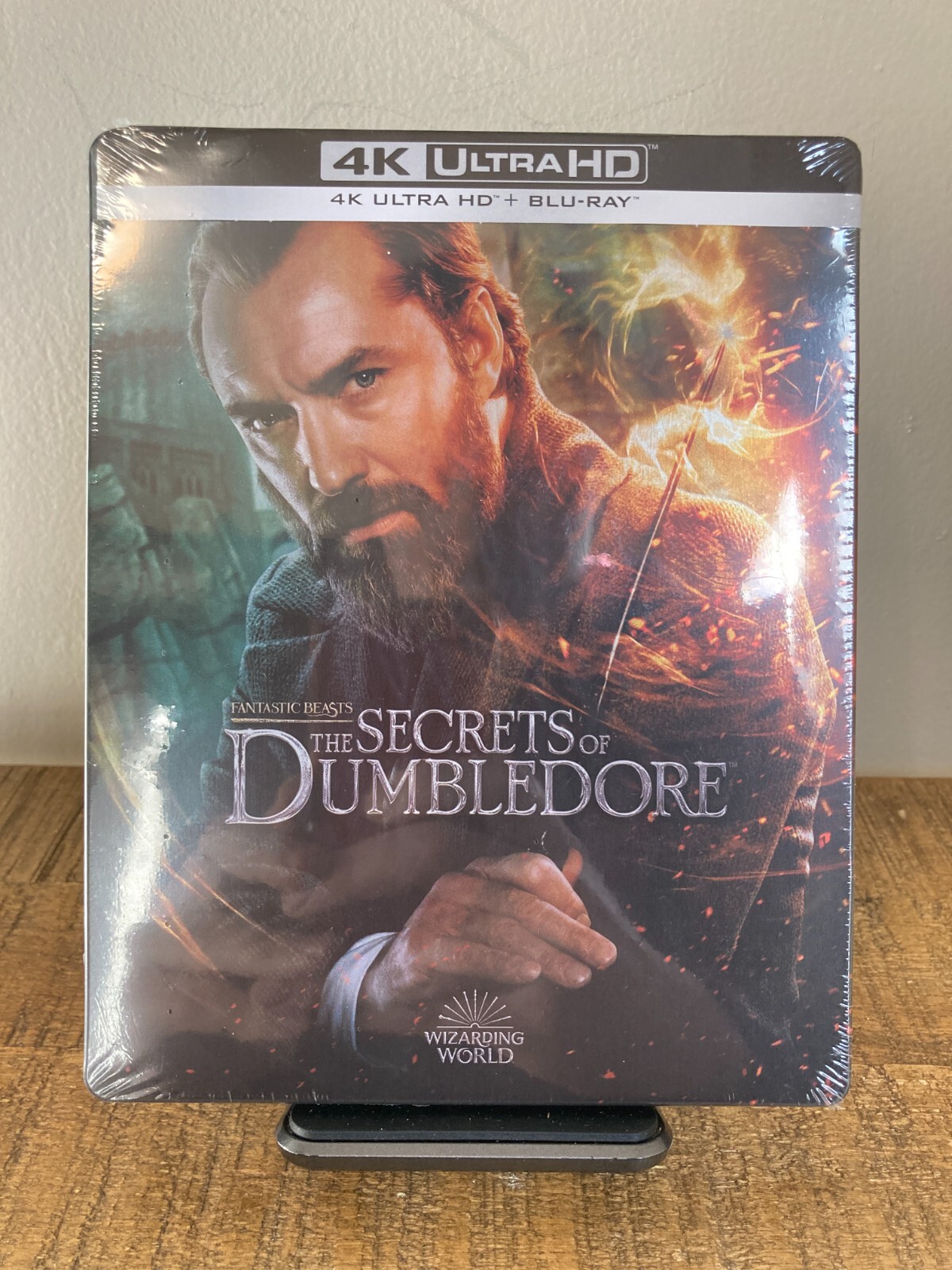 Fantastic Beasts: The Secrets of Dumbledore w. Steelbook (4K UHD + Blu-ray) NEW