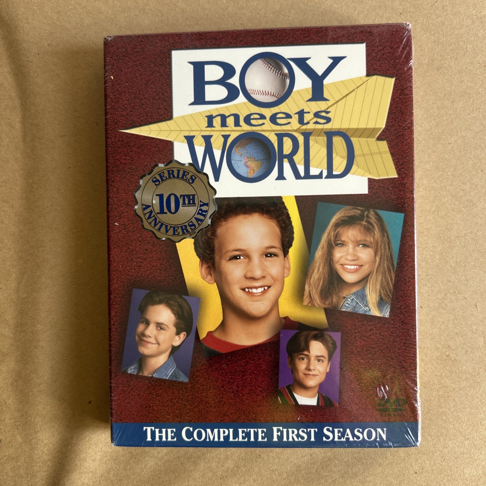 Sealed First Print Cardboard Case Boy Meets World Complete First Season DVD Htf