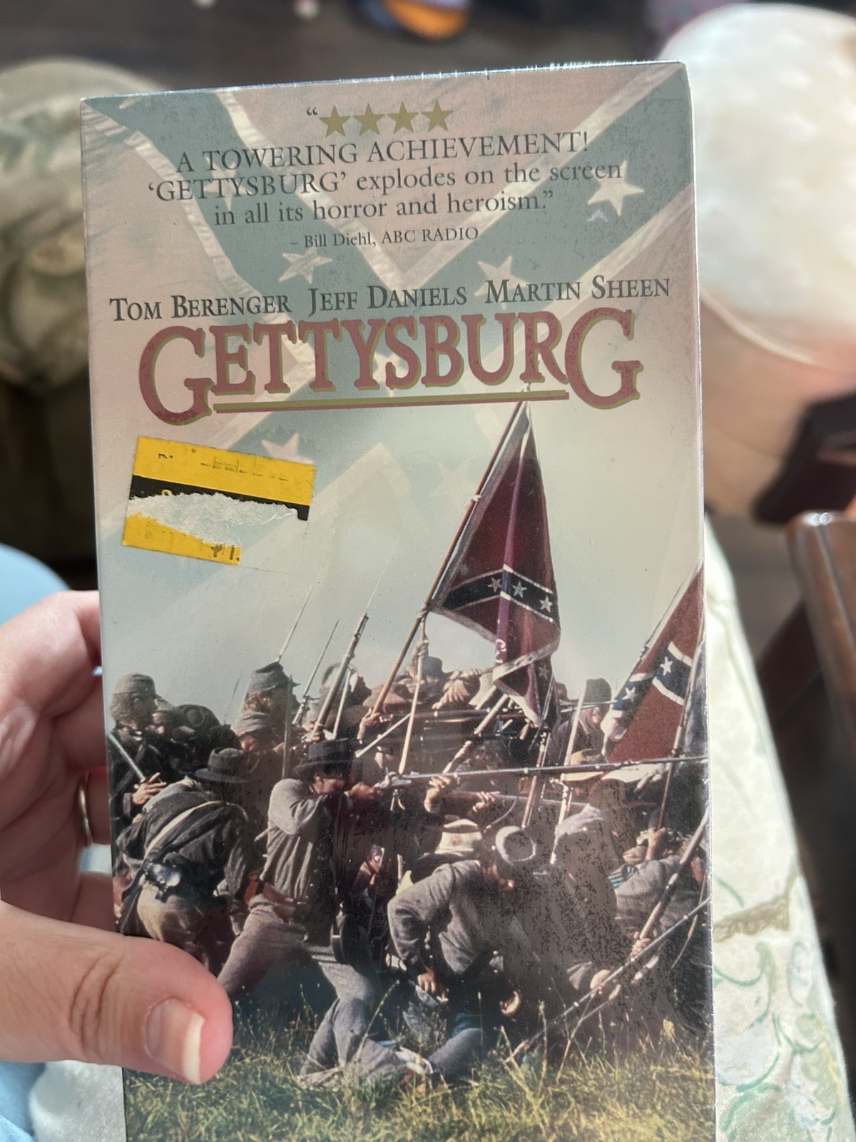 Gettysburg – Brand New / Sealed / Widescreen (VHS, 1994) vintage movie history