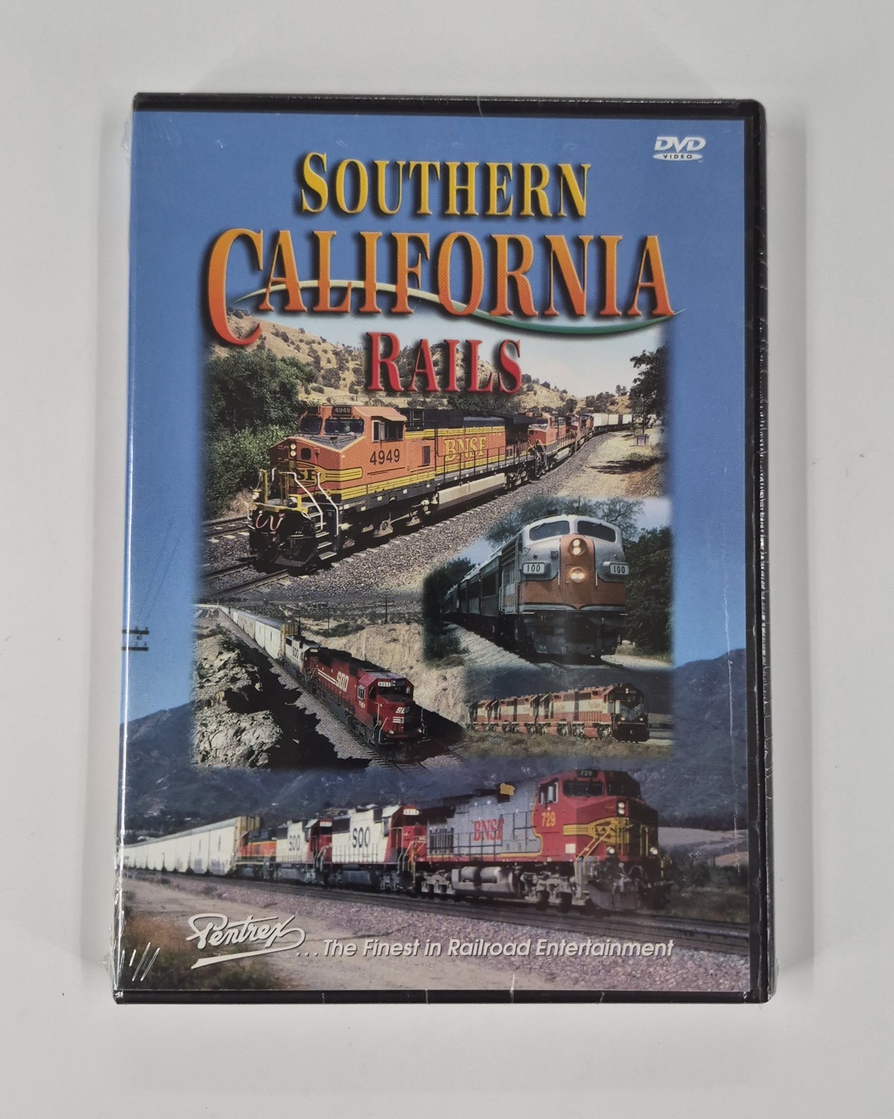 NEW & SEALED Southern California Rails & Rails DVD Pentrex