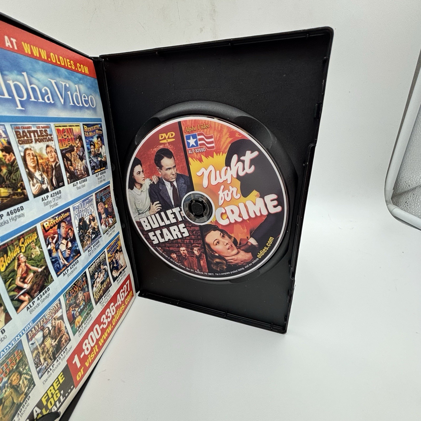 SECRETS OF CHINATOWN-TRAPPED-OUT OF THE PAST-BULLET SCARS-NIGHT FOR CRIME 3 DVDS