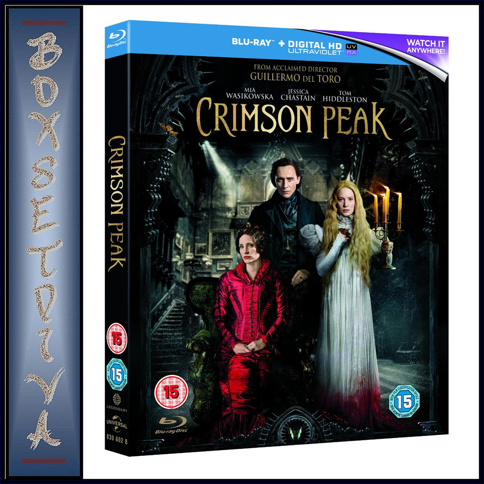CRIMSON PEAK – Charlie Hunnam & Jessica Chastain*BRAND NEW BLURAY **